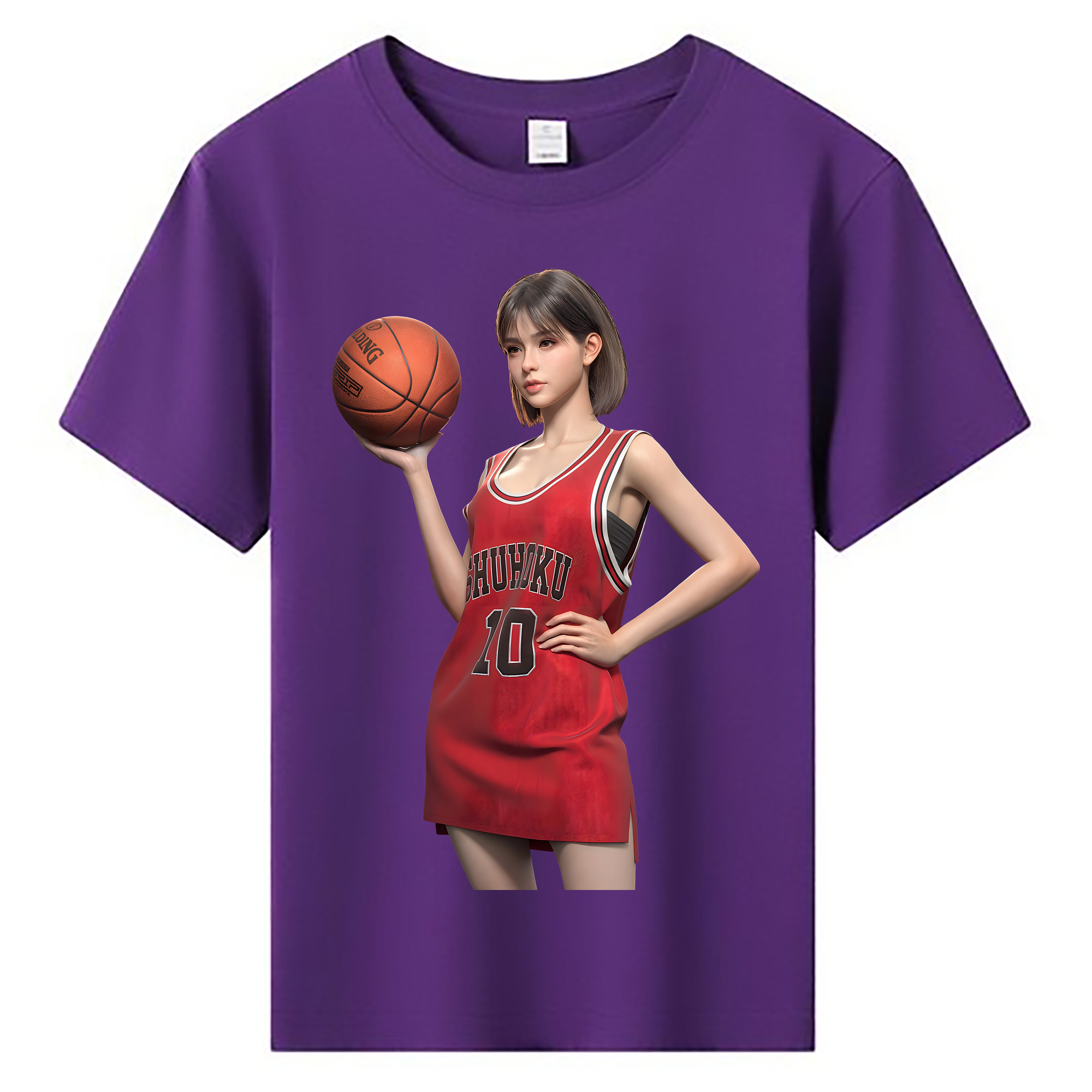 （画像用） SLAM DUNK／スラムダンク 綿100％キッズTシャツ（フロントプリント）