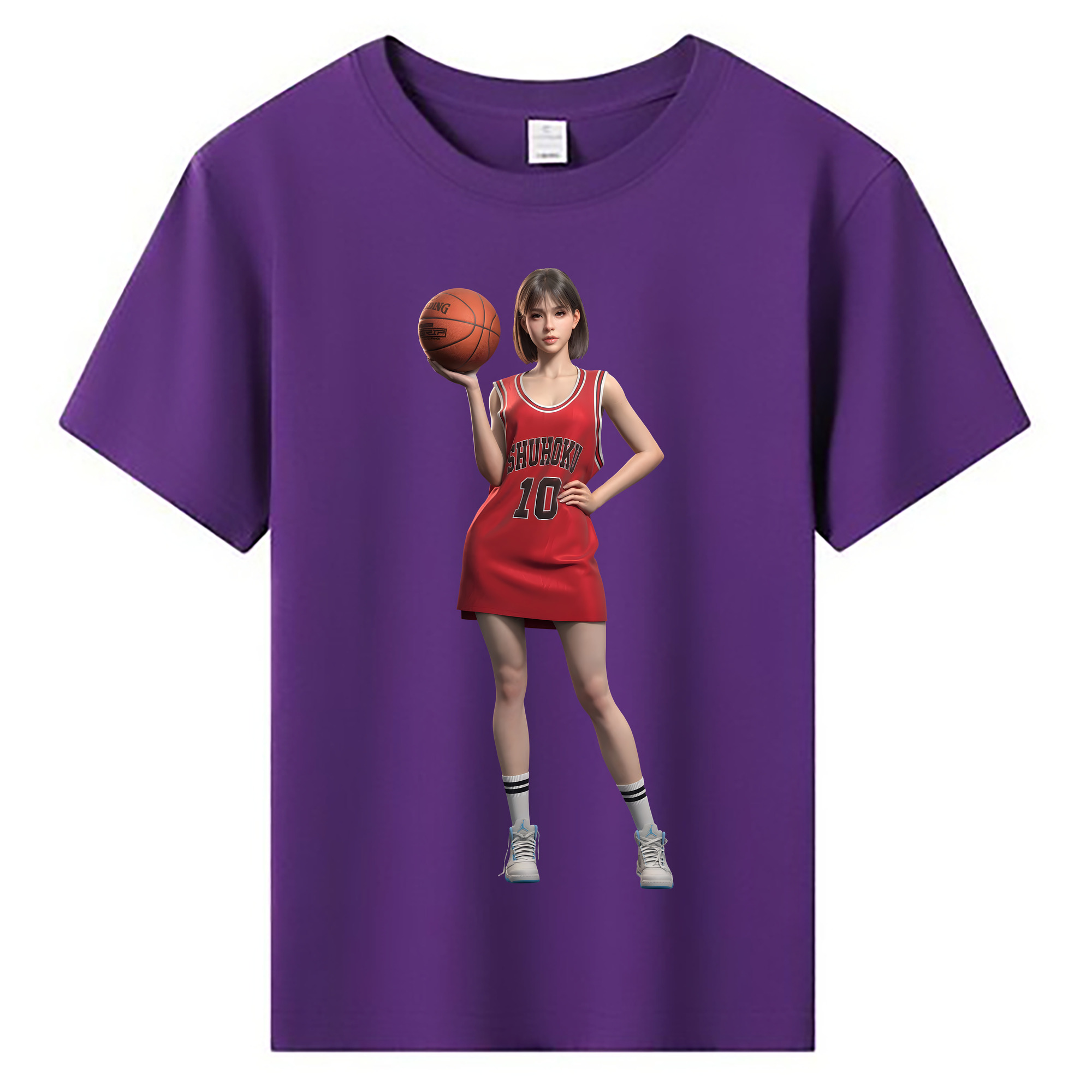 （画像用） SLAM DUNK／スラムダンク 綿100％キッズTシャツ（フロントプリント）