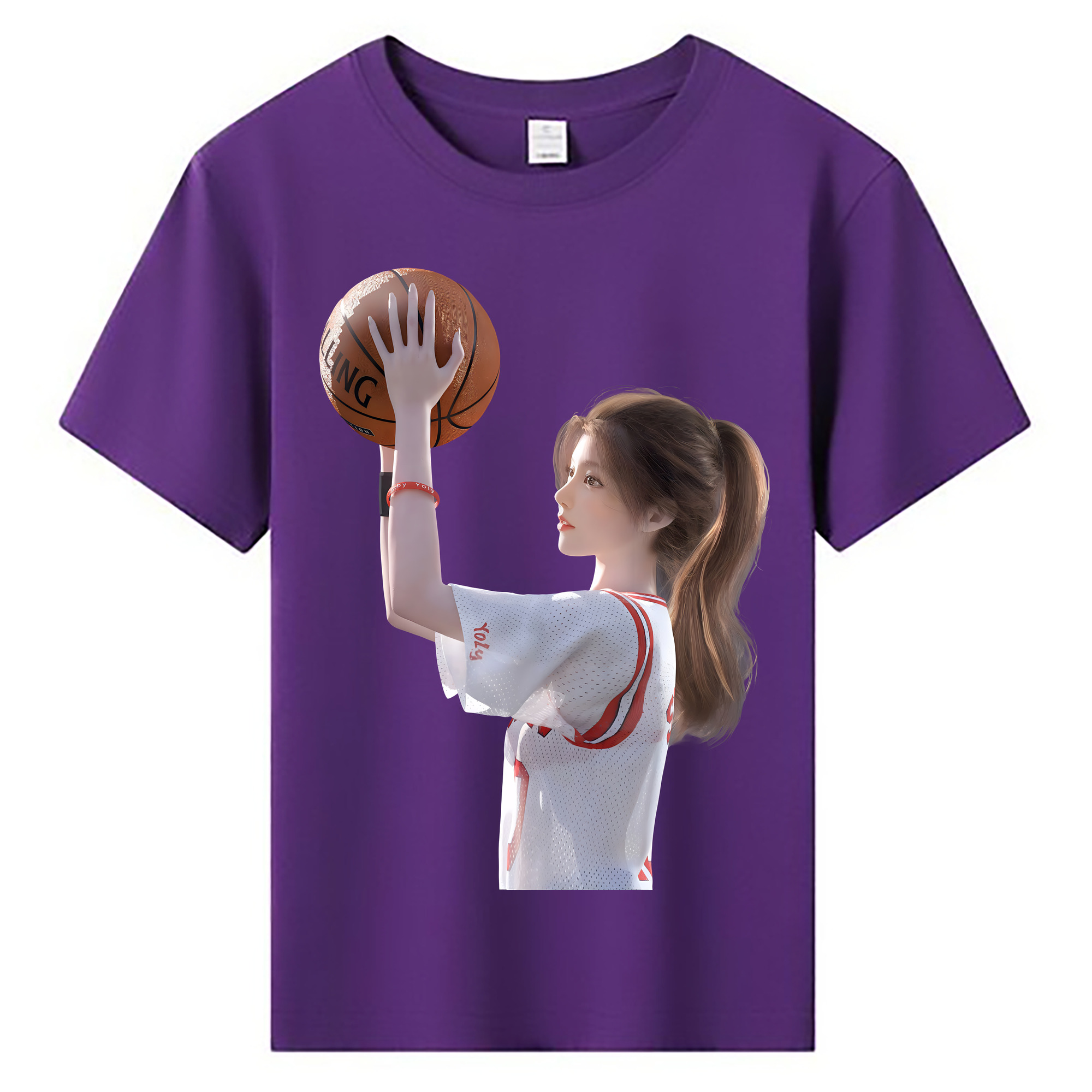 （画像用） SLAM DUNK／スラムダンク 綿100％キッズTシャツ（フロントプリント）