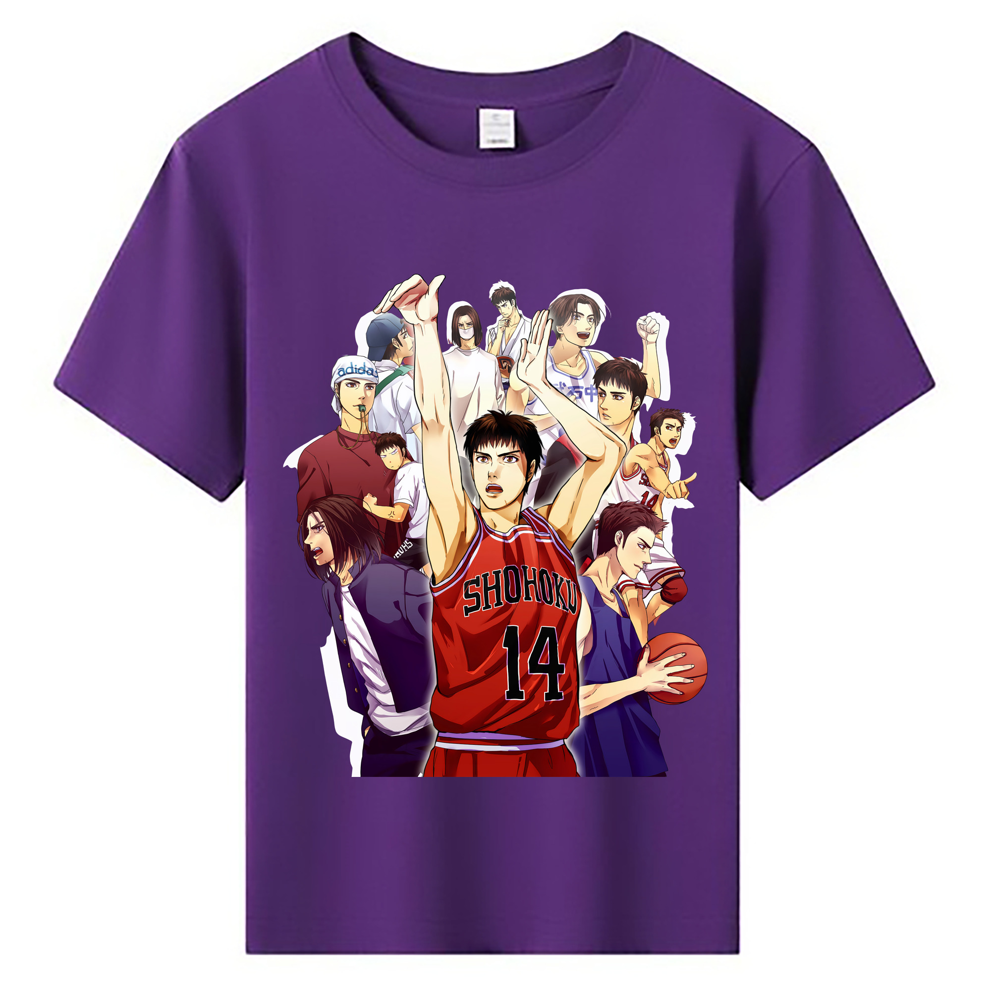 （画像用） SLAM DUNK／スラムダンク 綿100％キッズTシャツ（フロントプリント）