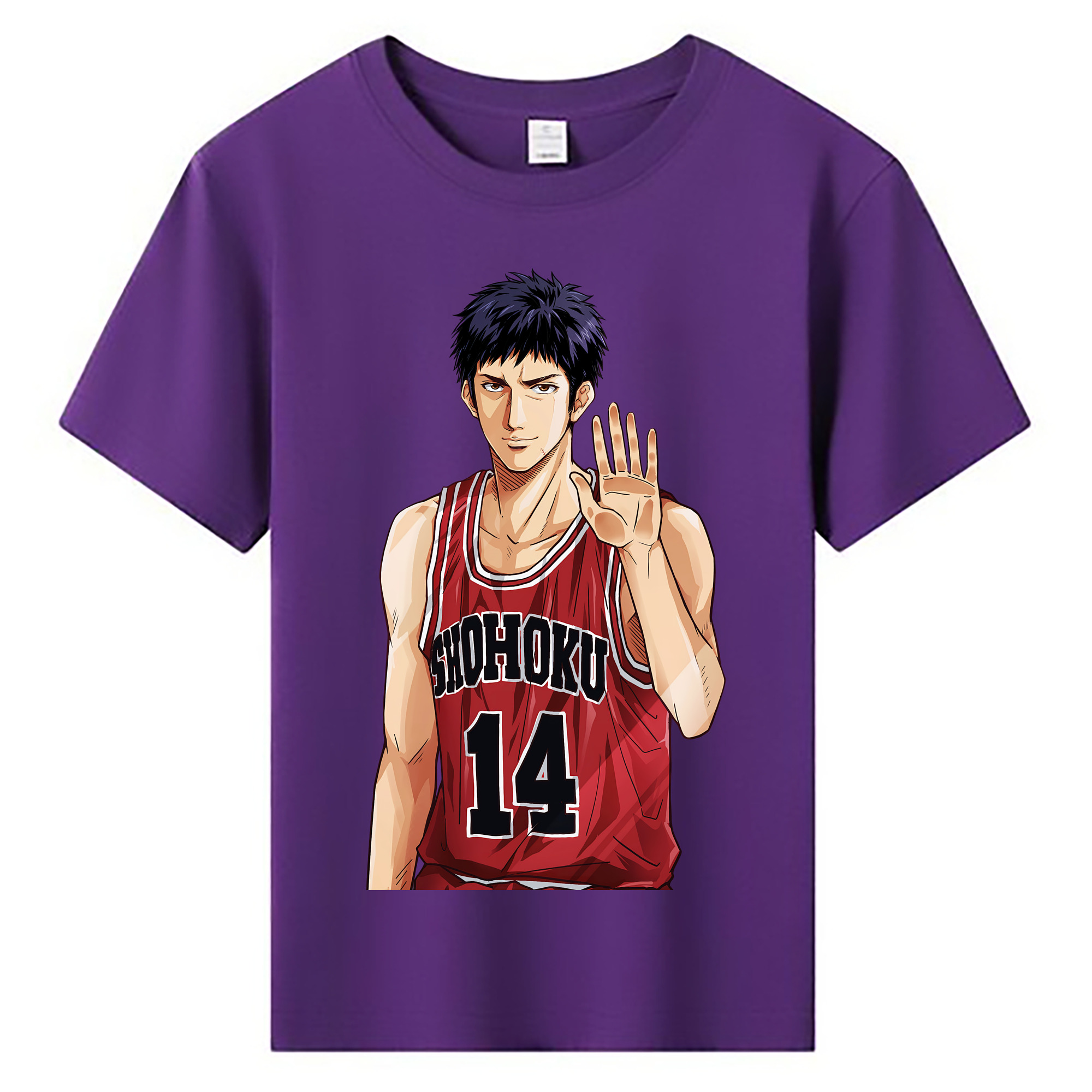 （画像用） SLAM DUNK／スラムダンク 綿100％キッズTシャツ（フロントプリント）