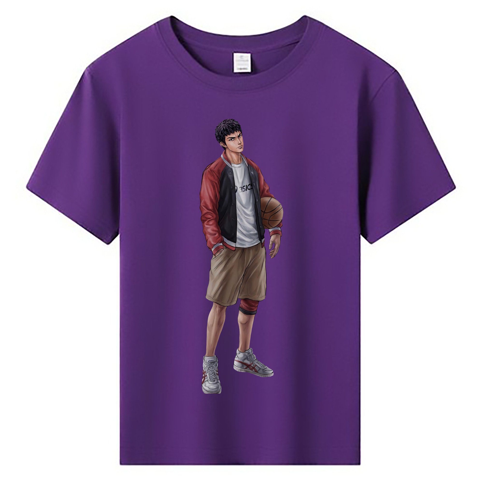 （画像用） SLAM DUNK／スラムダンク 綿100％キッズTシャツ（フロントプリント）