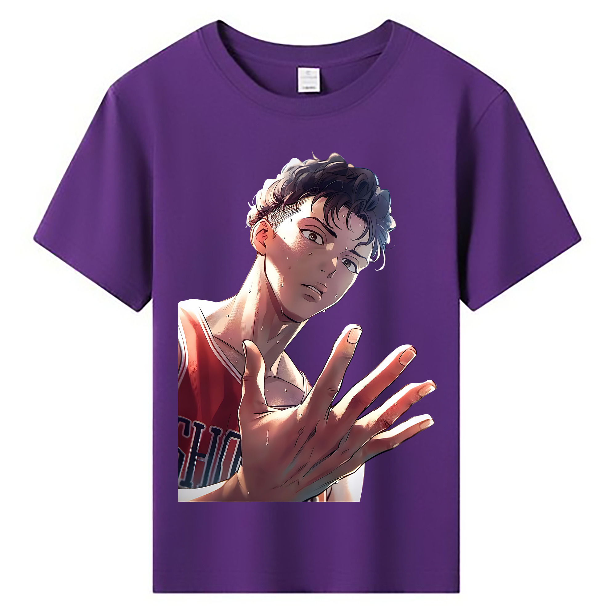 （画像用） SLAM DUNK／スラムダンク 綿100％キッズTシャツ（フロントプリント）