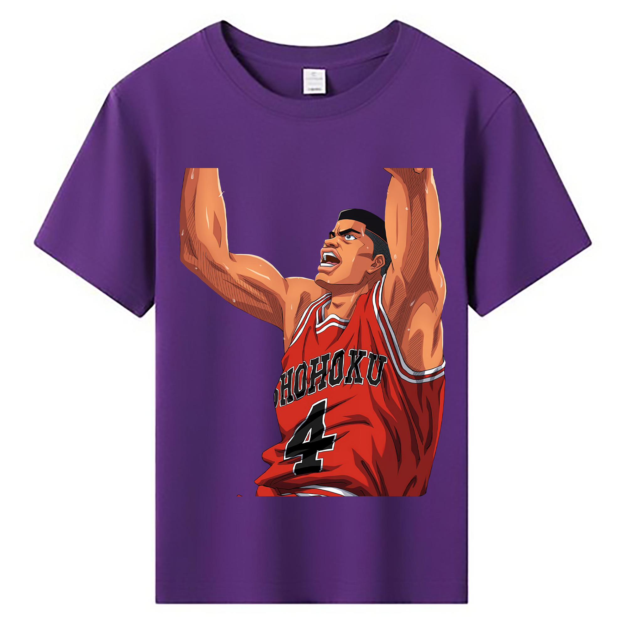 （画像用） SLAM DUNK／スラムダンク 綿100％キッズTシャツ（フロントプリント）