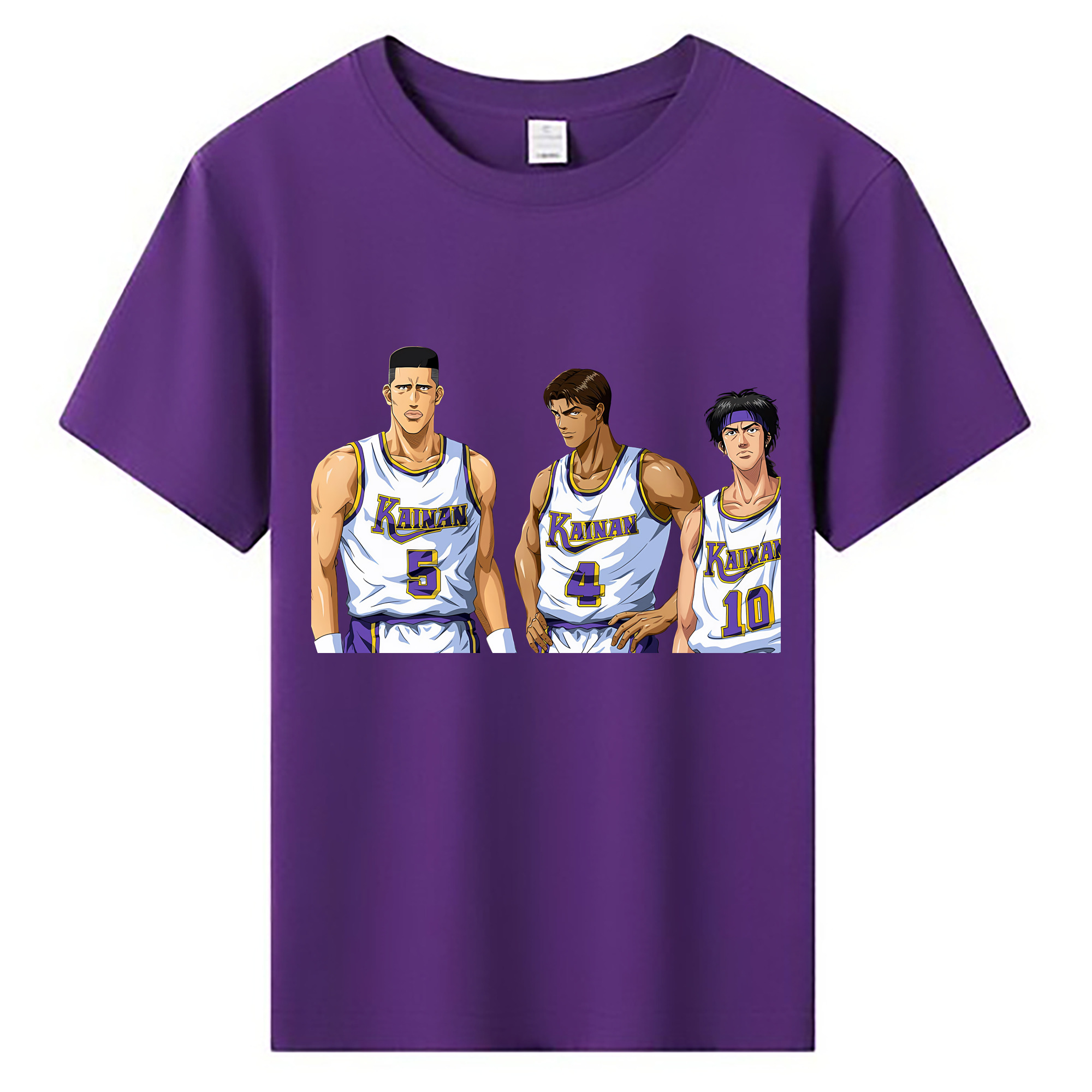 （画像用） SLAM DUNK／スラムダンク 綿100％キッズTシャツ（フロントプリント）