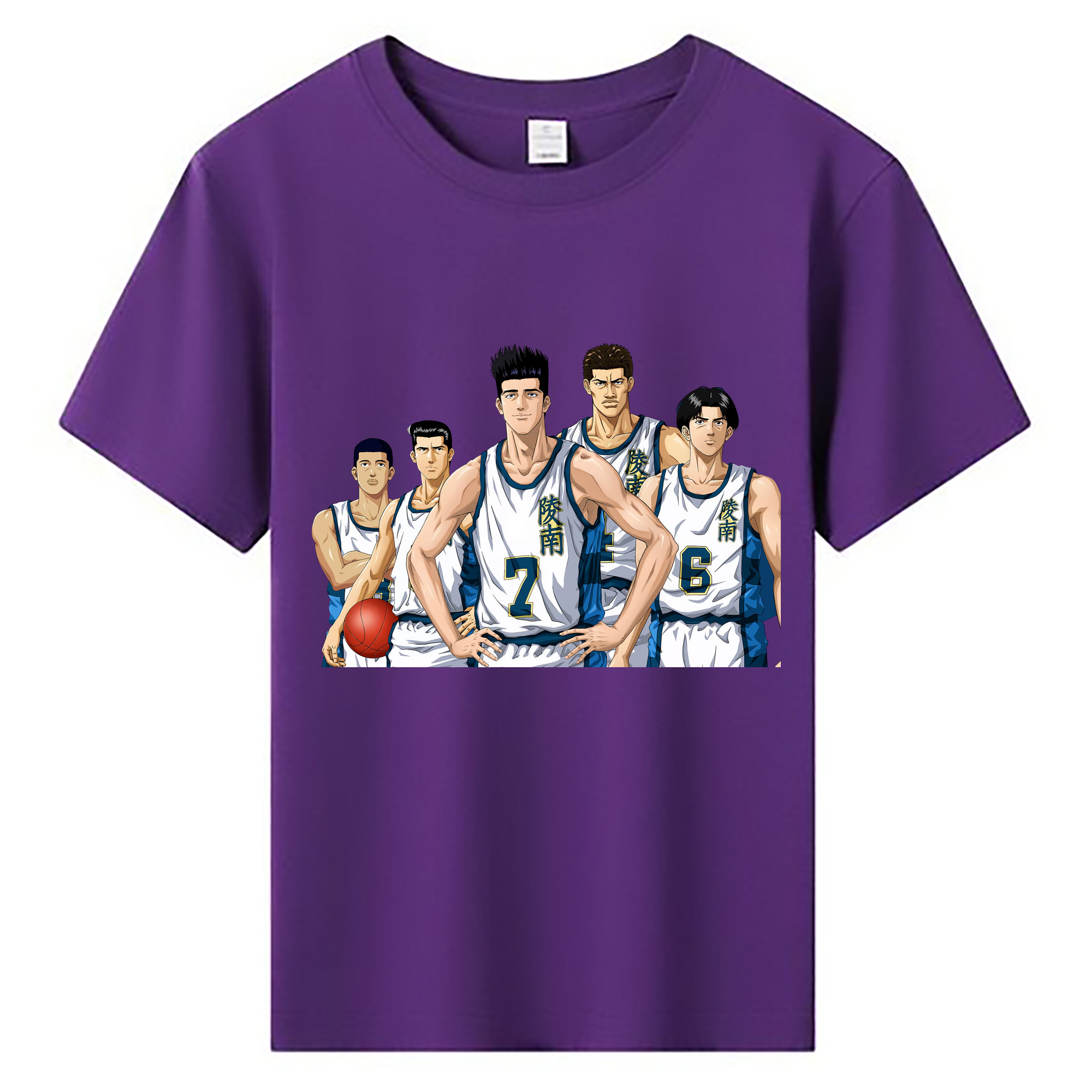（画像用） SLAM DUNK／スラムダンク 綿100％キッズTシャツ（フロントプリント）