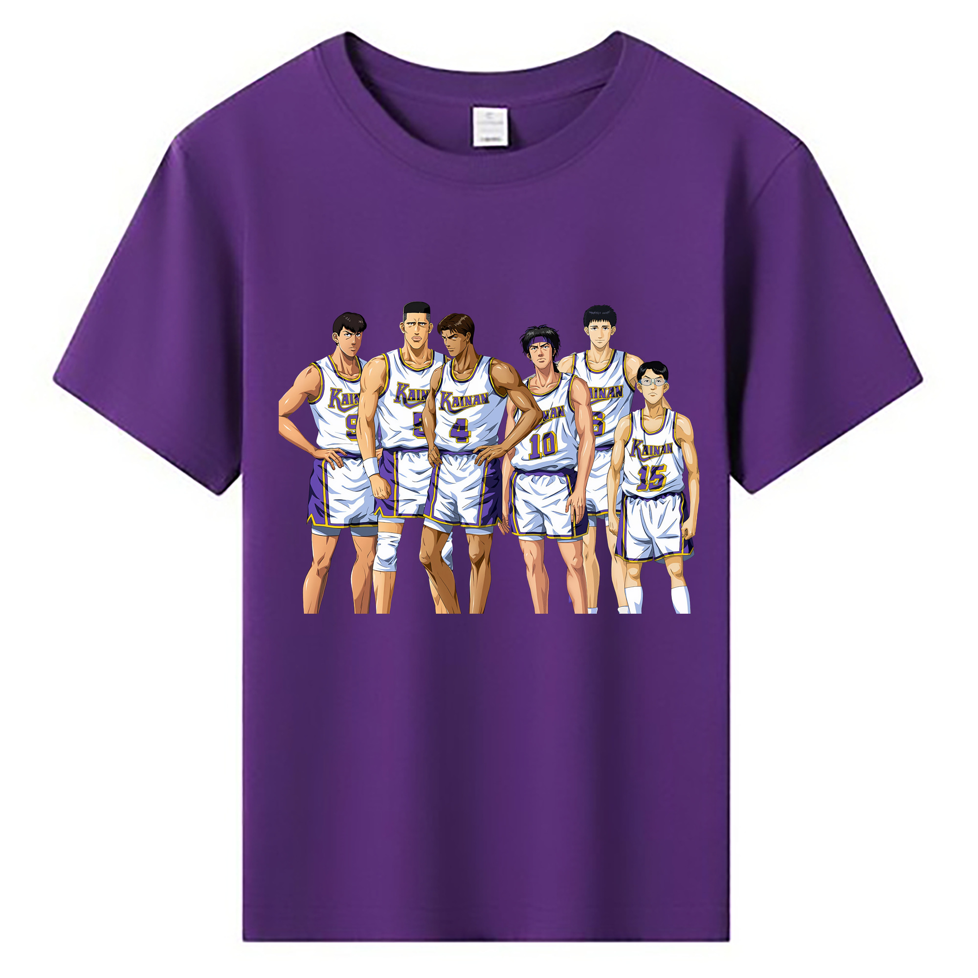 （画像用） SLAM DUNK／スラムダンク 綿100％キッズTシャツ（フロントプリント）