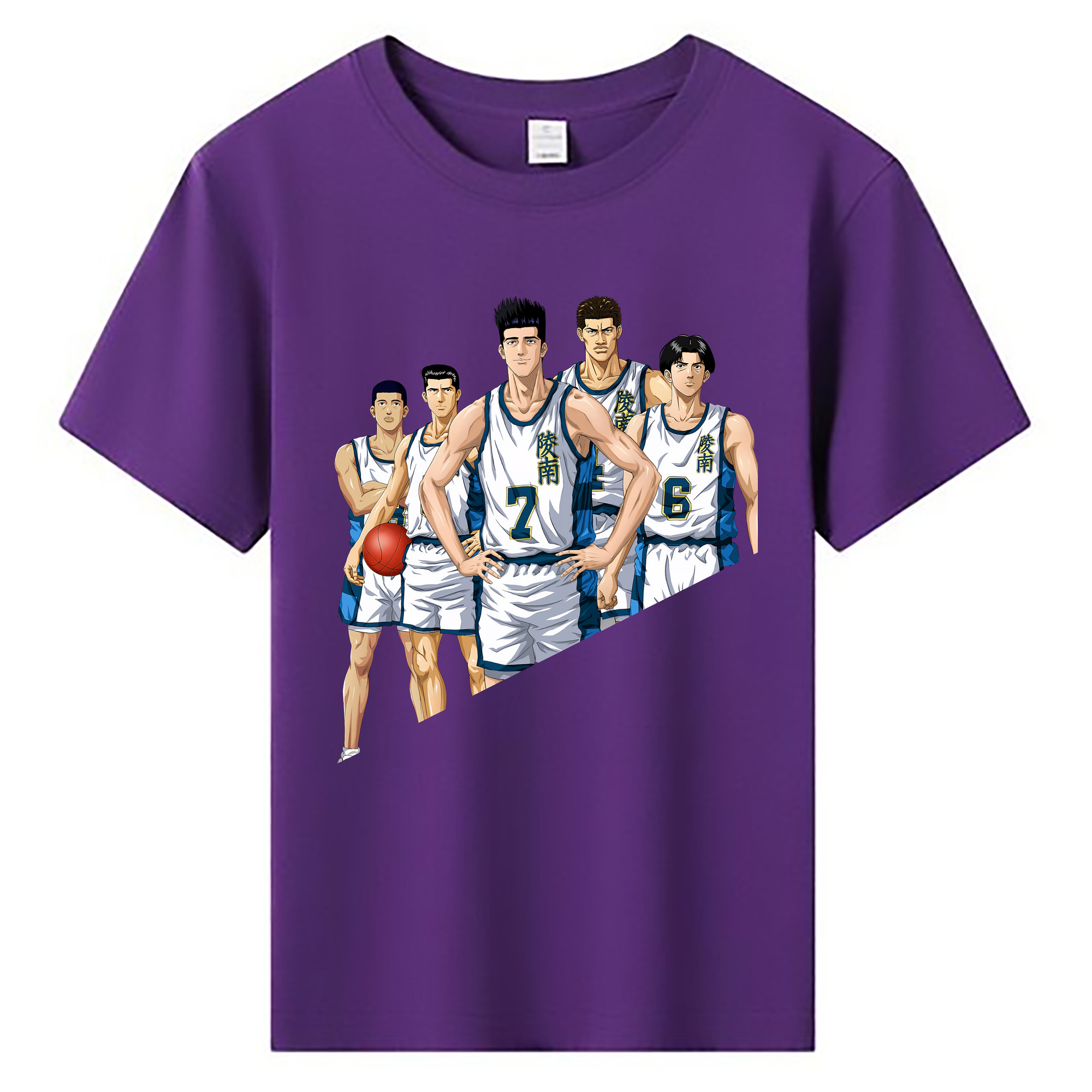 （画像用） SLAM DUNK／スラムダンク 綿100％キッズTシャツ（フロントプリント）