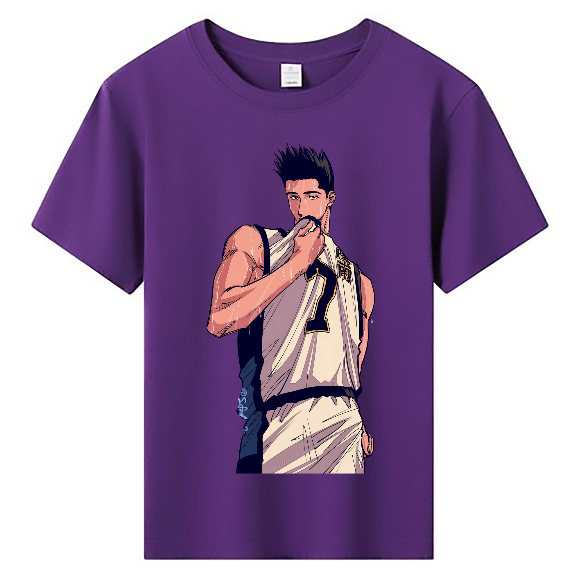 （画像用） SLAM DUNK／スラムダンク 綿100％キッズTシャツ（フロントプリント）