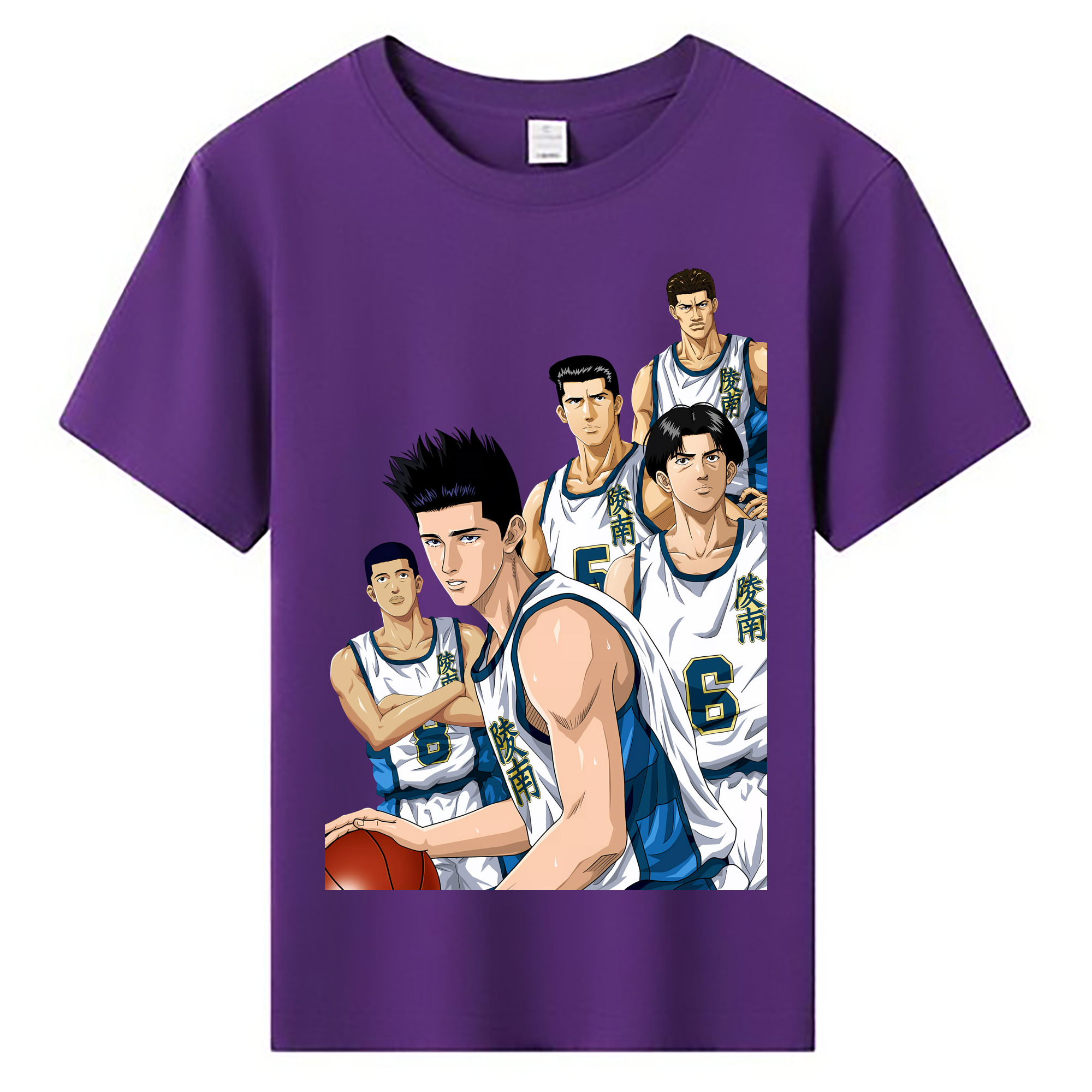 （画像用） SLAM DUNK／スラムダンク 綿100％キッズTシャツ（フロントプリント）