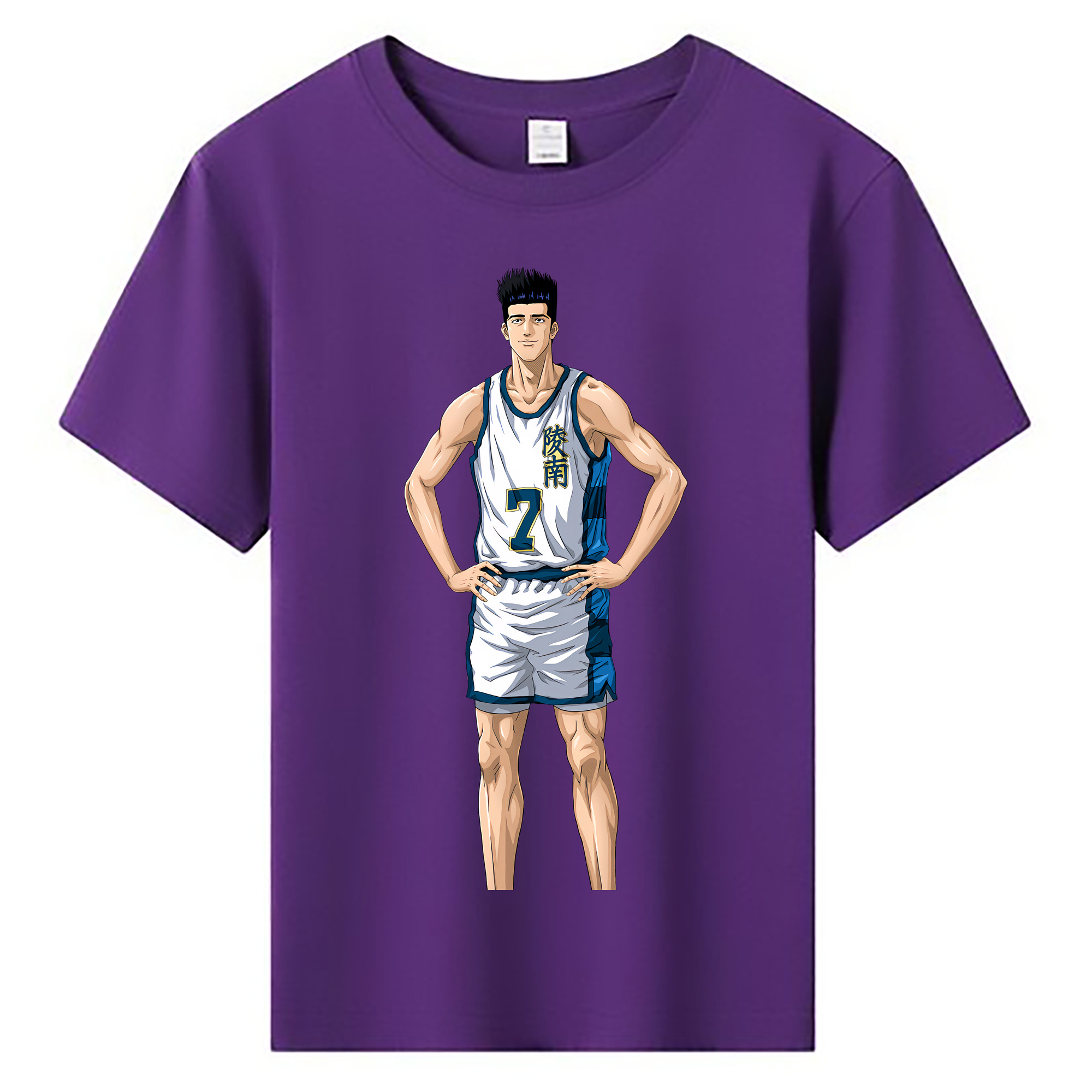 （画像用） SLAM DUNK／スラムダンク 綿100％キッズTシャツ（フロントプリント）