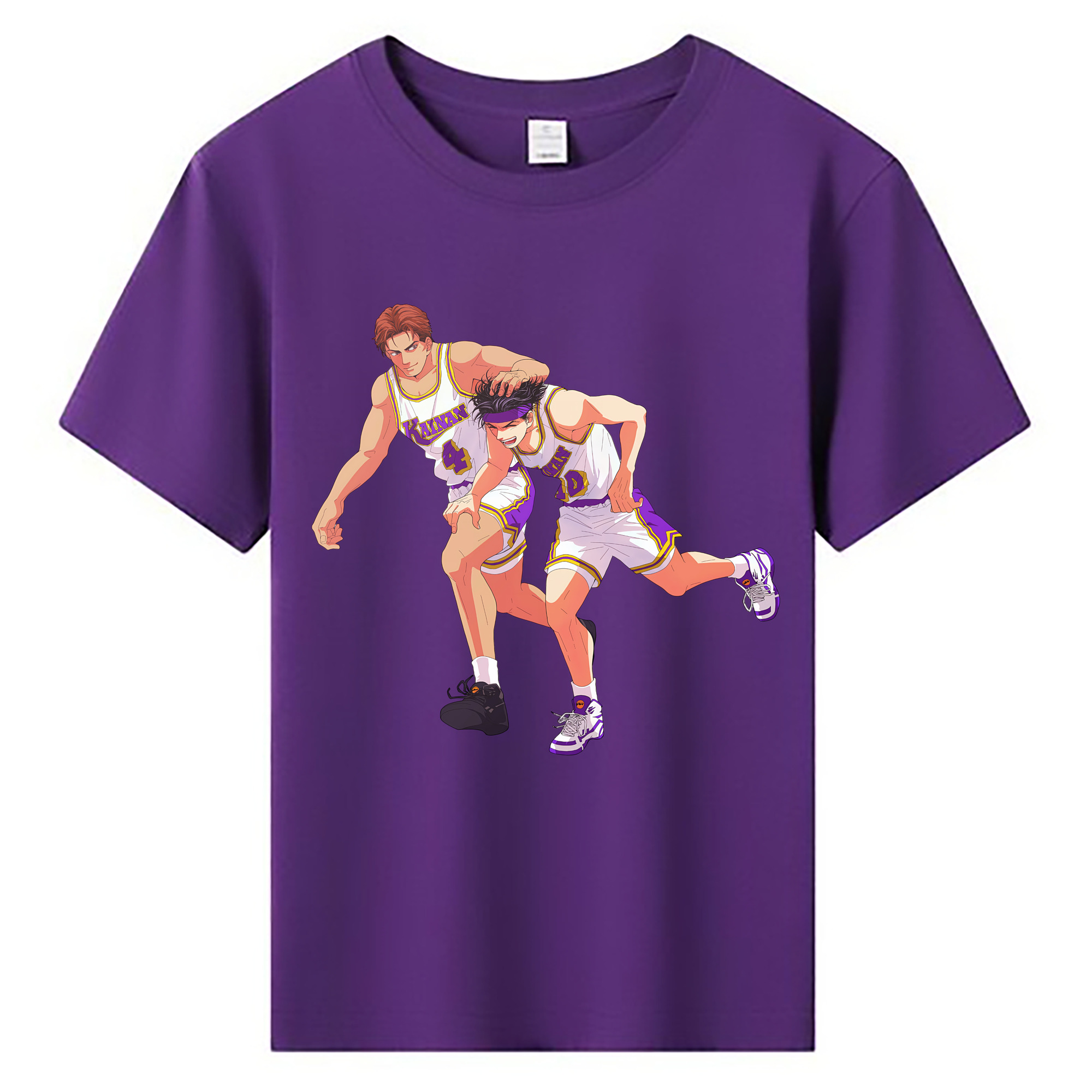 （画像用） SLAM DUNK／スラムダンク 綿100％キッズTシャツ（フロントプリント）