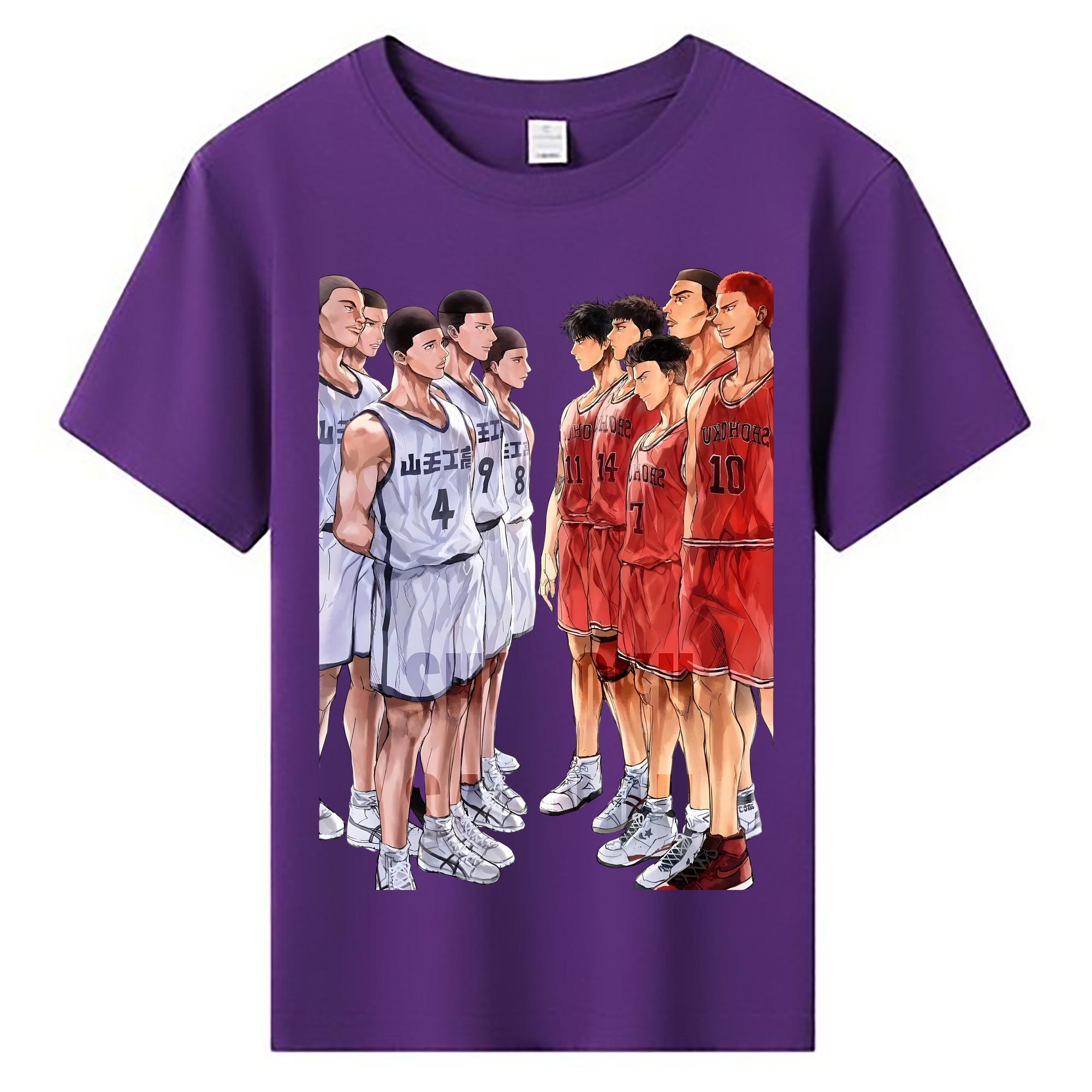 （画像用） SLAM DUNK／スラムダンク 綿100％キッズTシャツ（フロントプリント）
