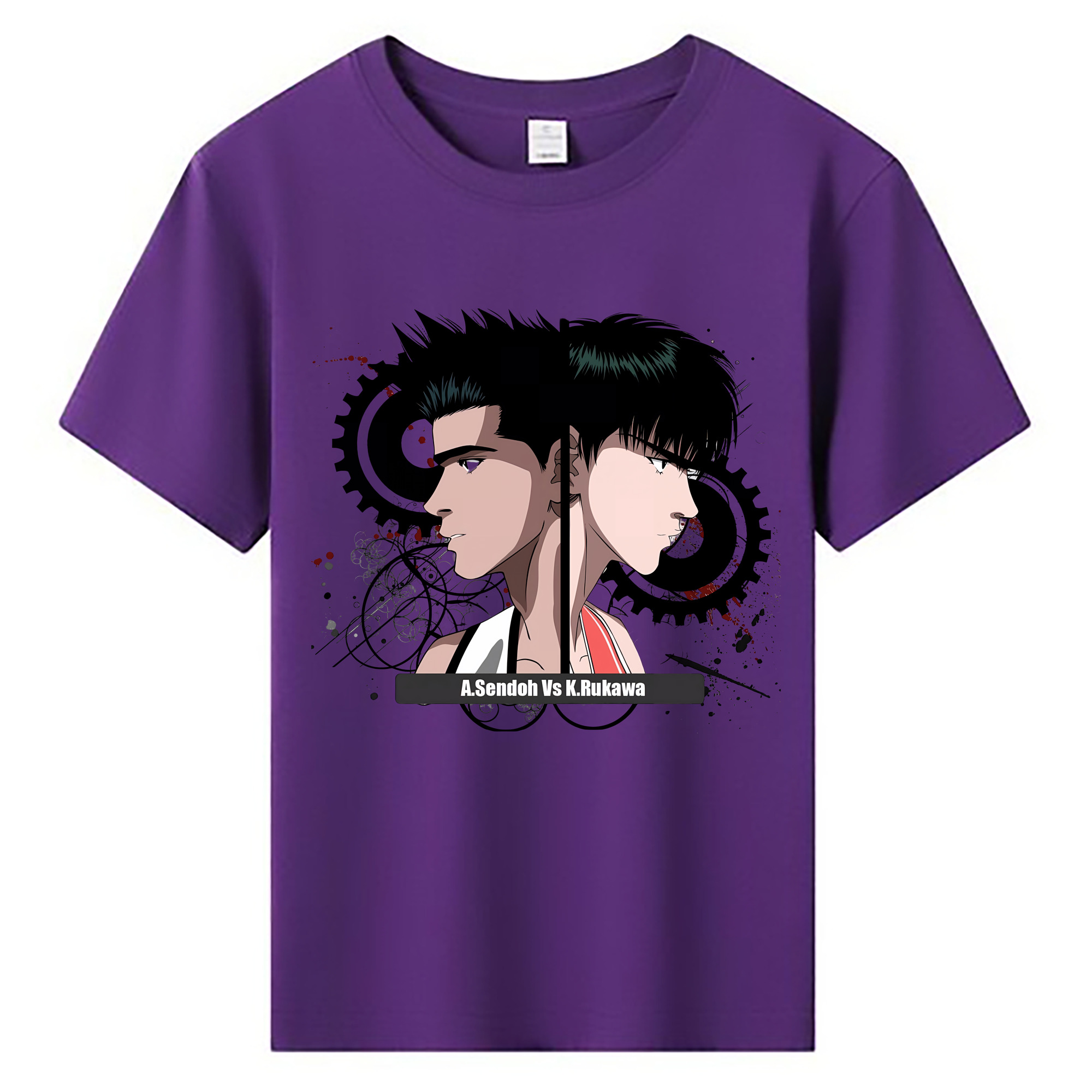 （画像用） SLAM DUNK／スラムダンク 綿100％キッズTシャツ（フロントプリント）