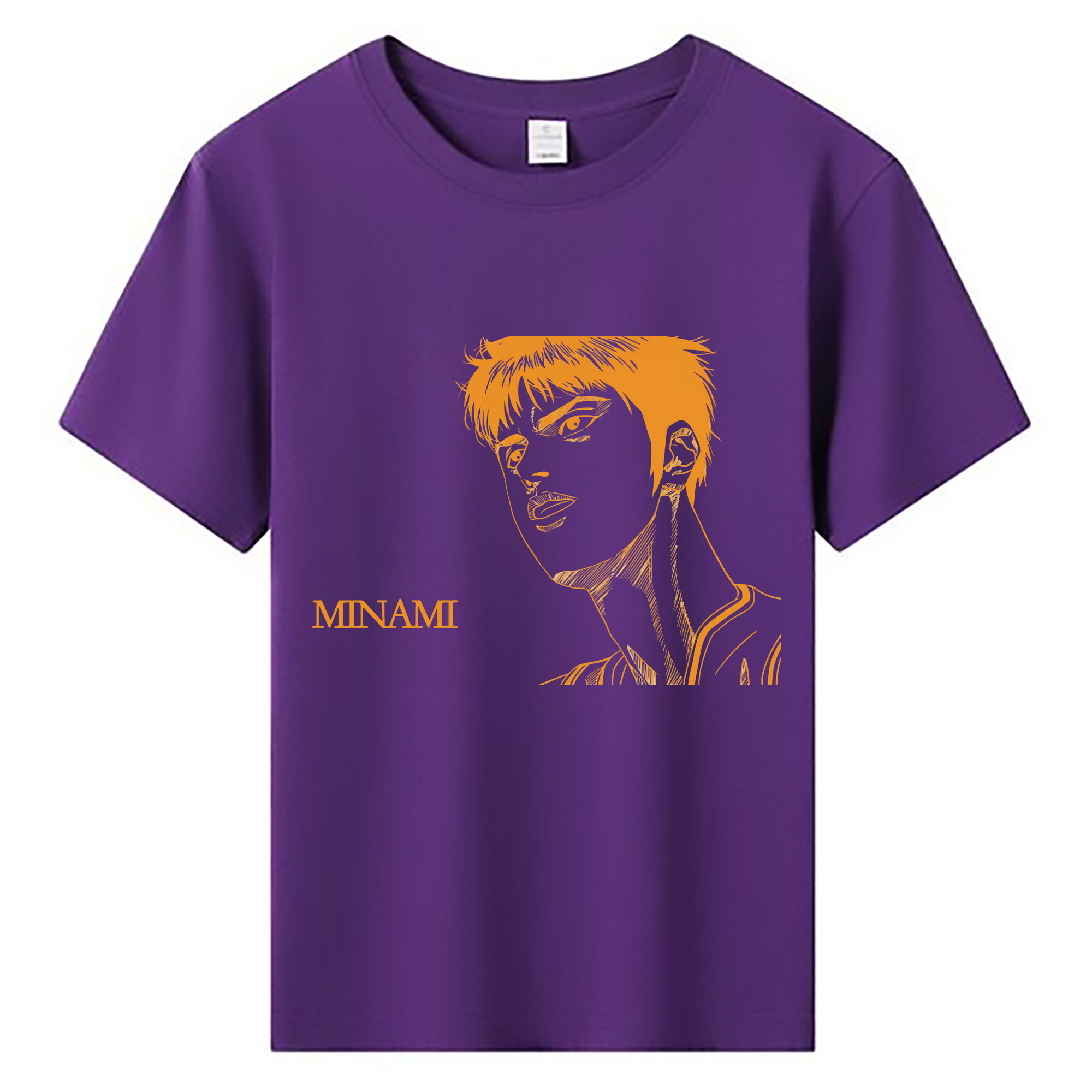 （画像用） SLAM DUNK／スラムダンク 綿100％キッズTシャツ（フロントプリント）