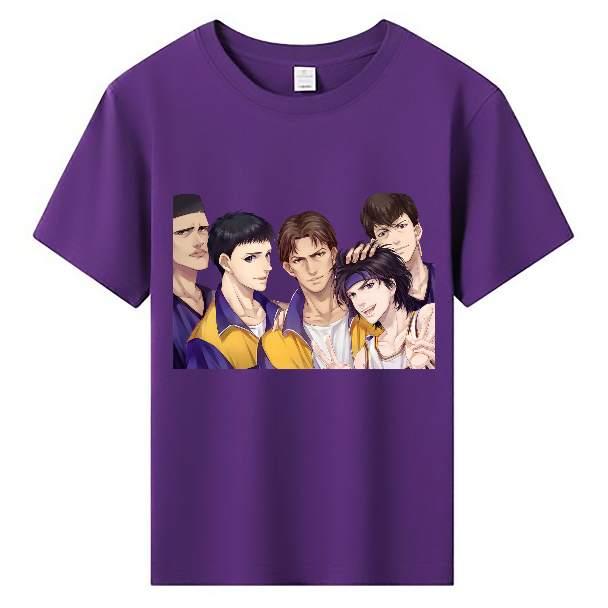 （画像用） SLAM DUNK／スラムダンク 綿100％キッズTシャツ（フロントプリント）