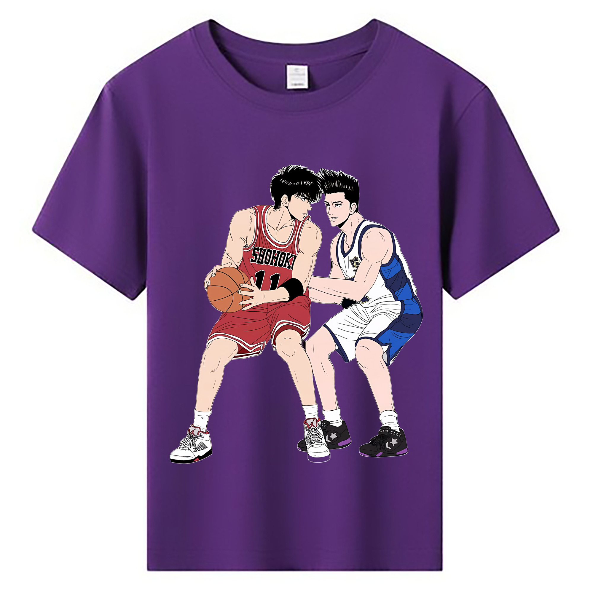 （画像用） SLAM DUNK／スラムダンク 綿100％キッズTシャツ（フロントプリント）