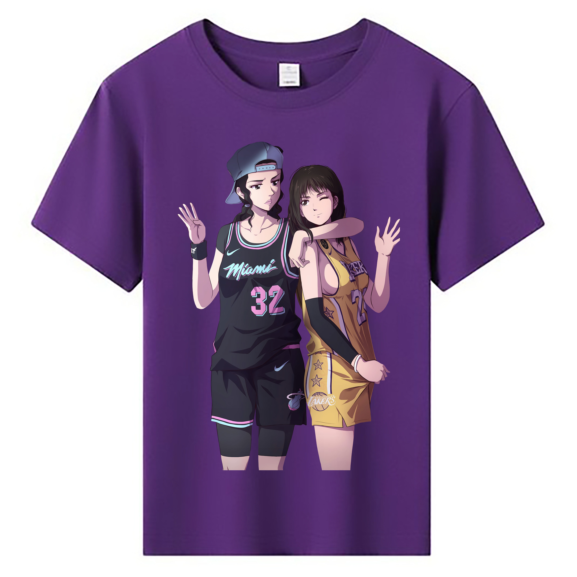 （画像用） SLAM DUNK／スラムダンク 綿100％キッズTシャツ（フロントプリント）