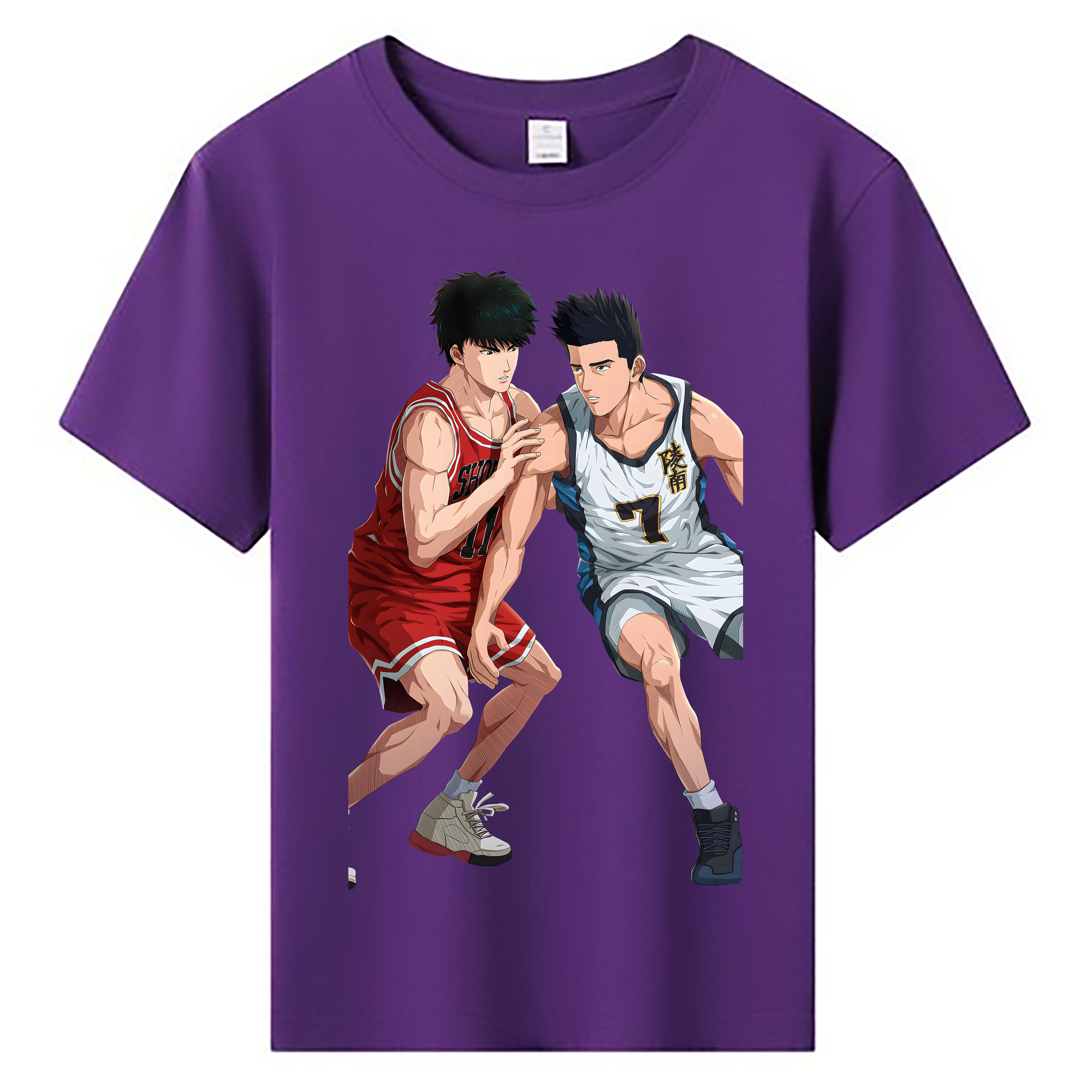 （画像用） SLAM DUNK／スラムダンク 綿100％キッズTシャツ（フロントプリント）