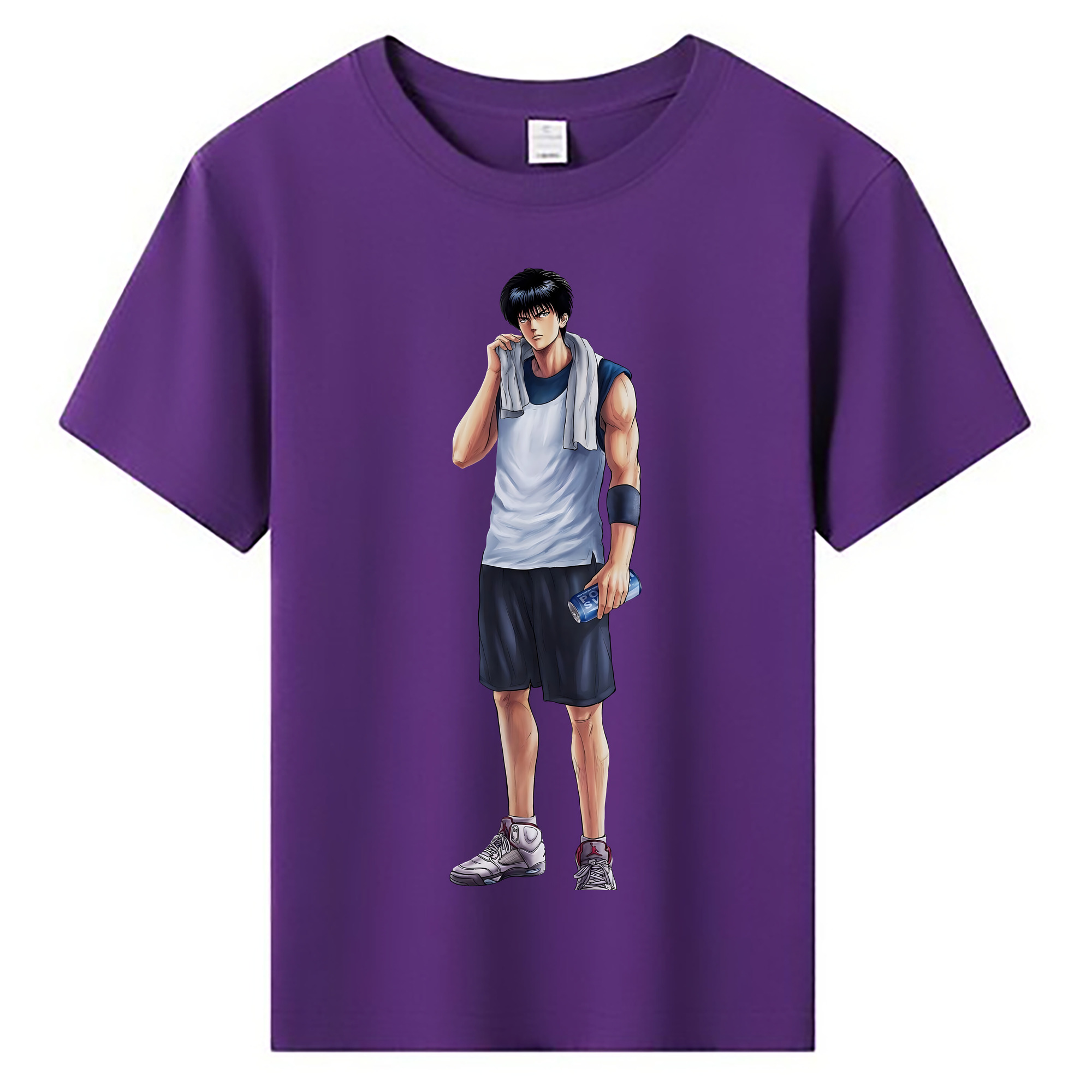（画像用） SLAM DUNK／スラムダンク 綿100％キッズTシャツ（フロントプリント）