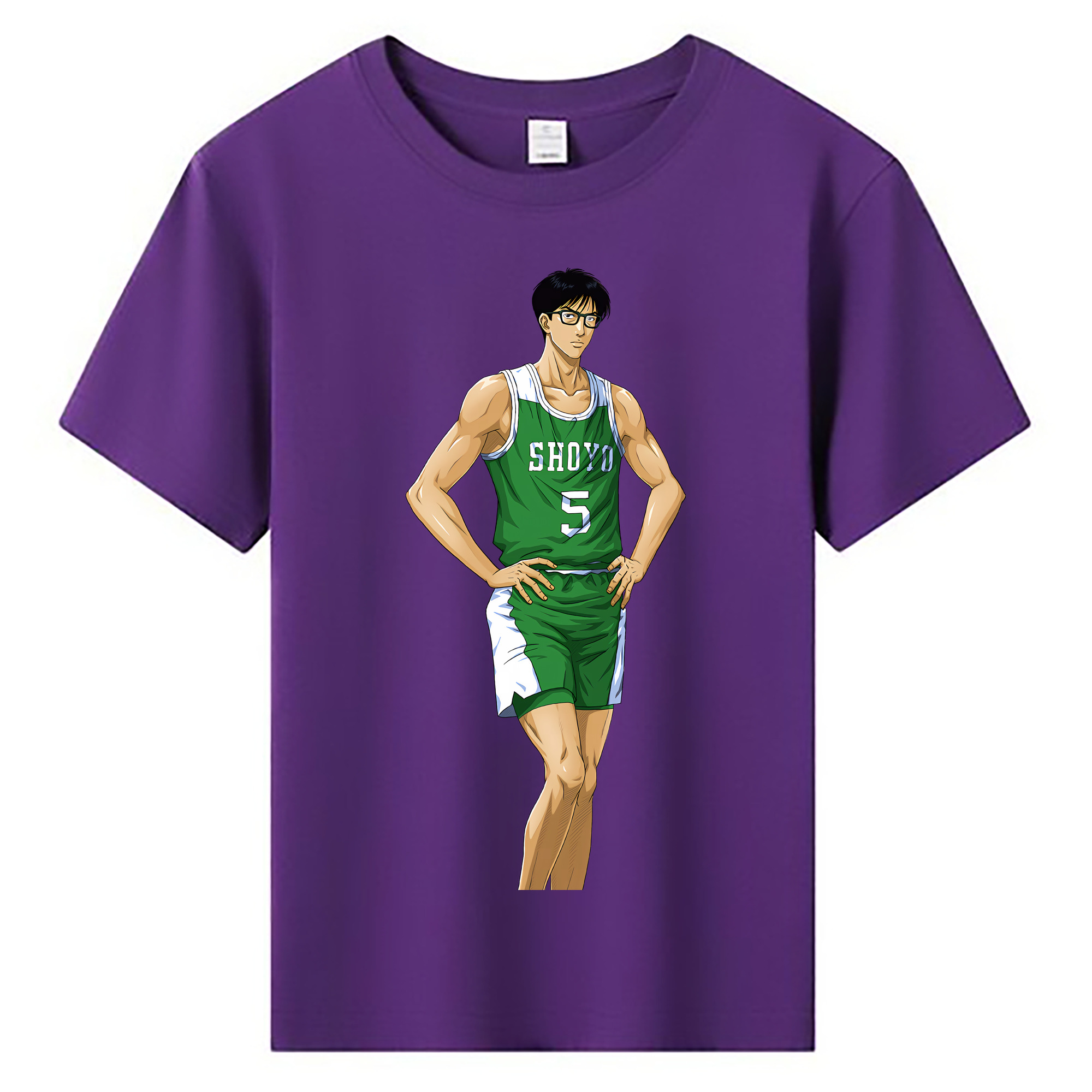 （画像用） SLAM DUNK／スラムダンク 綿100％キッズTシャツ（フロントプリント）