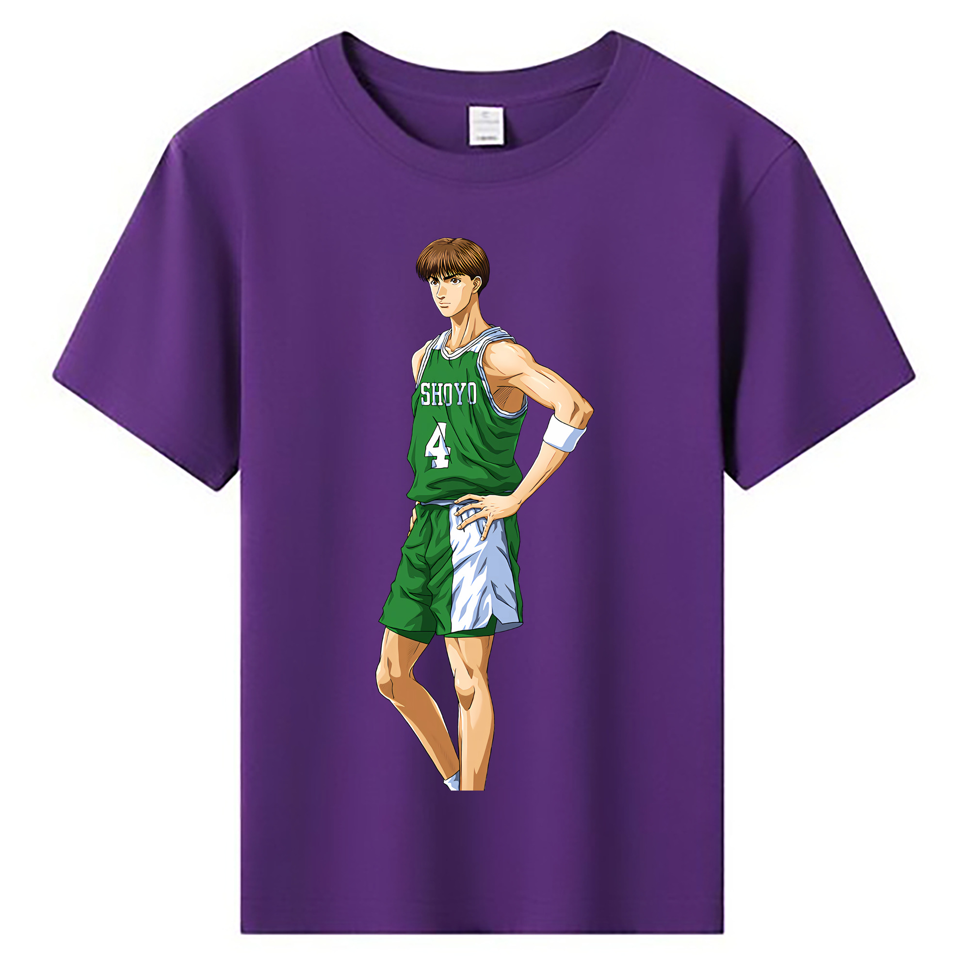 （画像用） SLAM DUNK／スラムダンク 綿100％キッズTシャツ（フロントプリント）