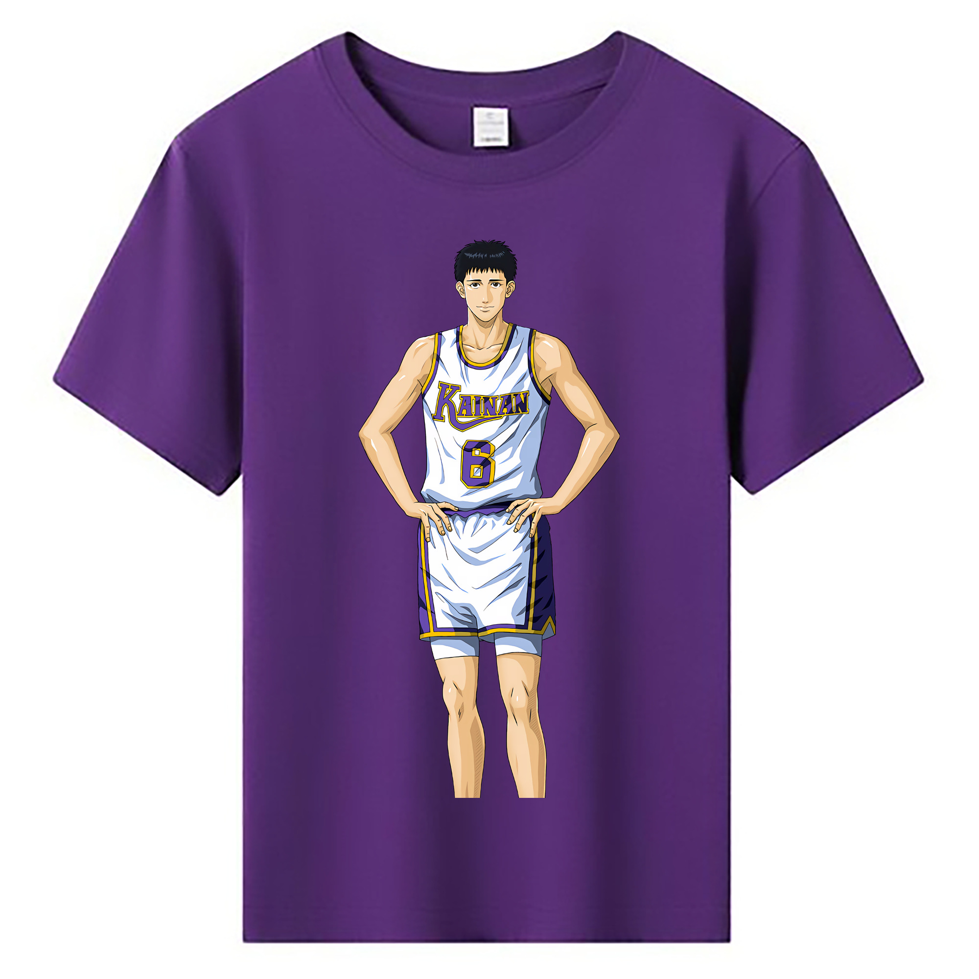 （画像用） SLAM DUNK／スラムダンク 綿100％キッズTシャツ（フロントプリント）