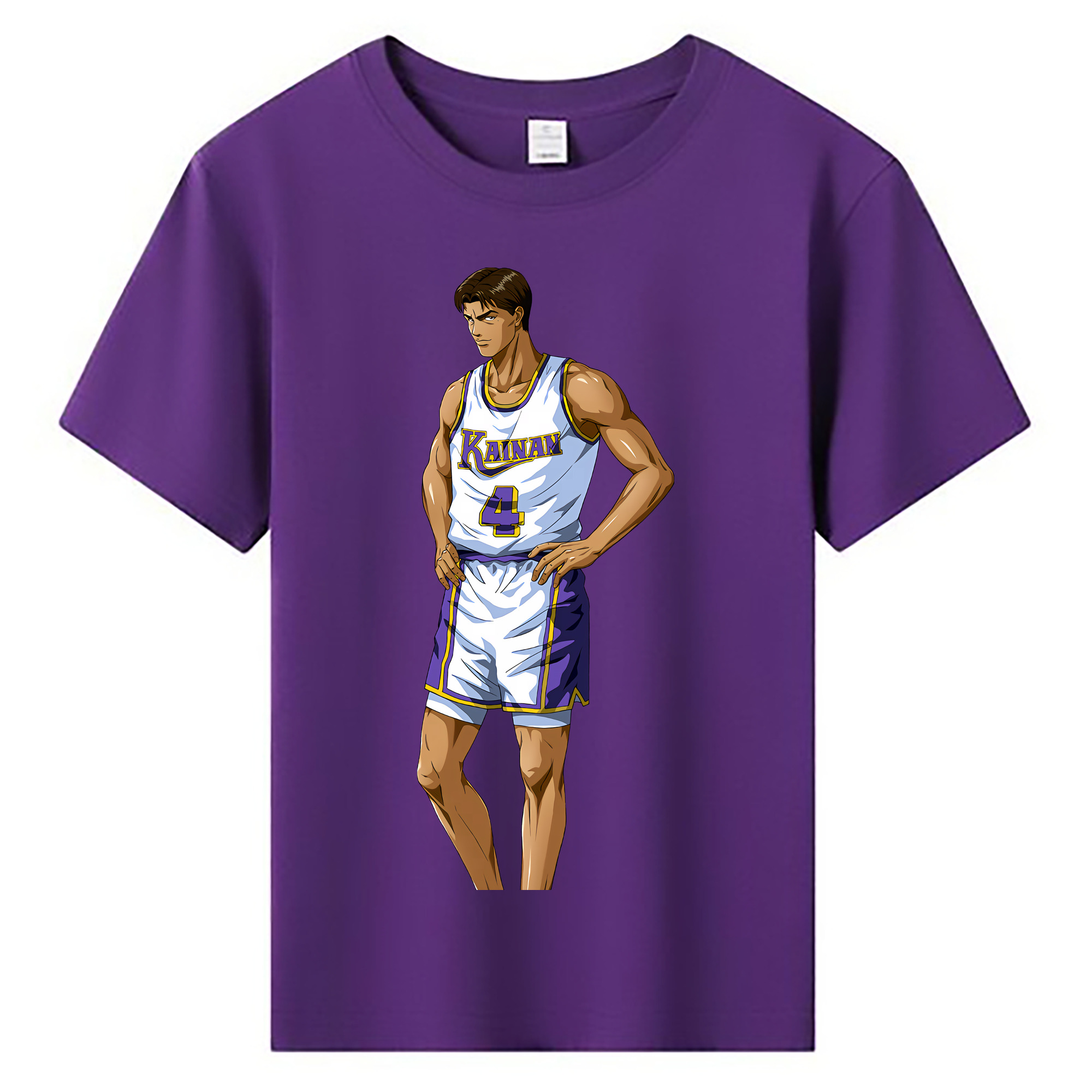 （画像用） SLAM DUNK／スラムダンク 綿100％キッズTシャツ（フロントプリント）