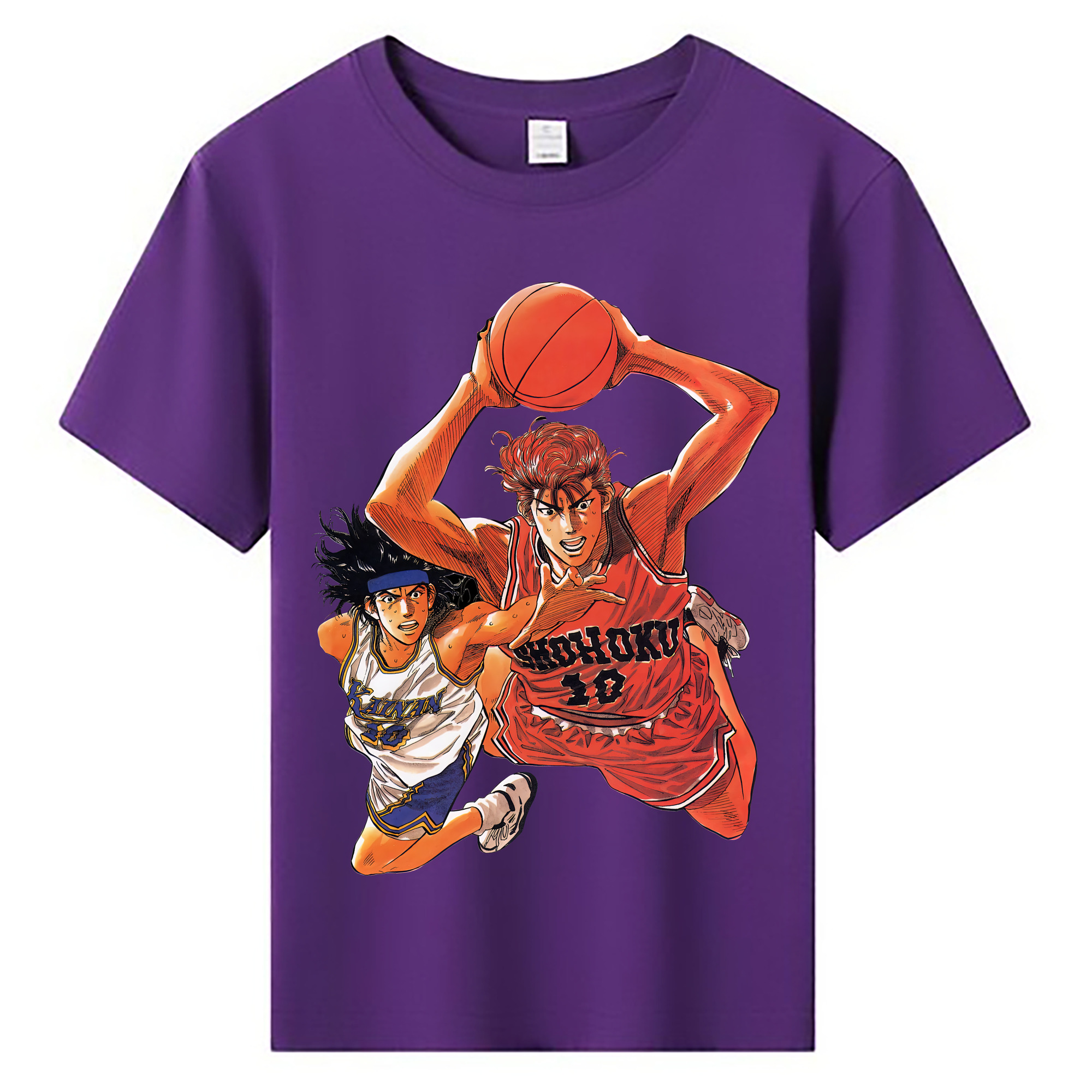 （画像用） SLAM DUNK／スラムダンク 綿100％キッズTシャツ（フロントプリント）