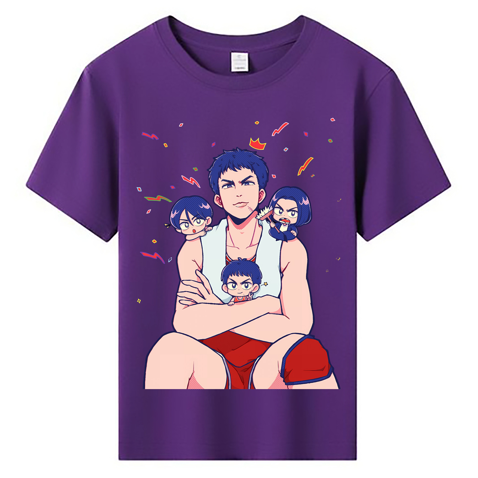 （画像用） SLAM DUNK／スラムダンク 綿100％キッズTシャツ（フロントプリント）