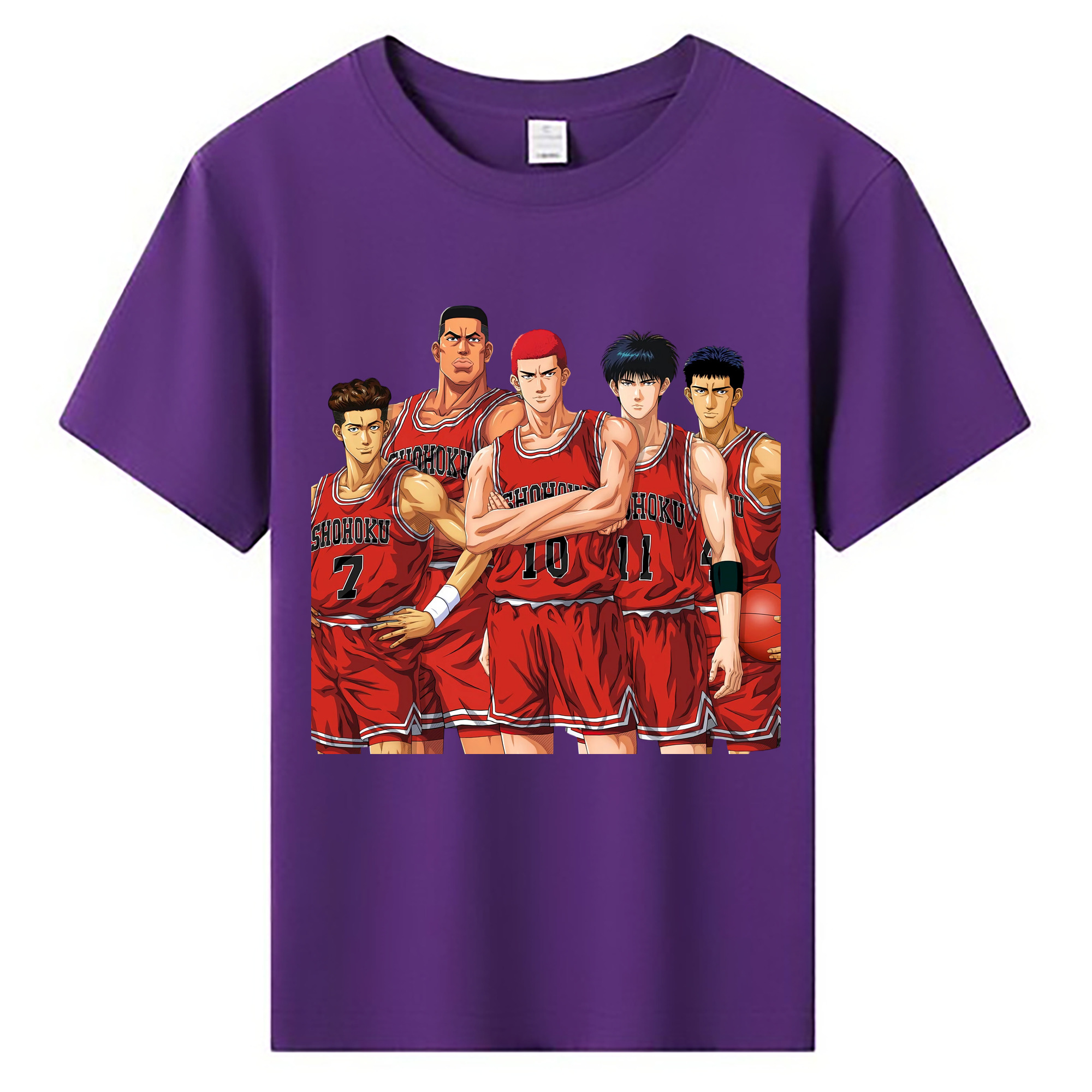 （画像用） SLAM DUNK／スラムダンク 綿100％キッズTシャツ（フロントプリント）