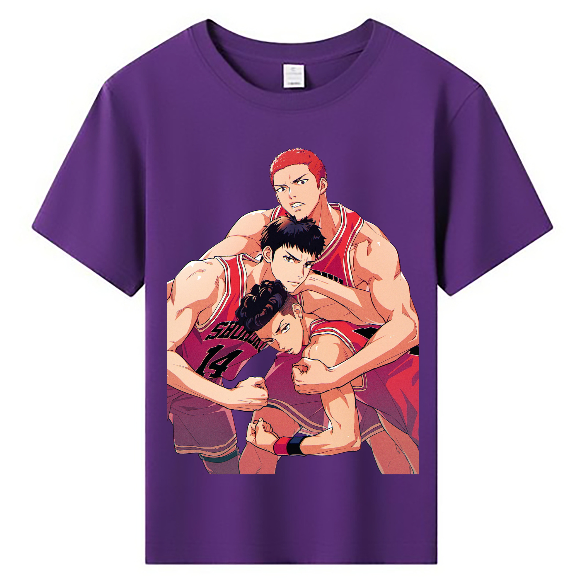 （画像用） SLAM DUNK／スラムダンク 綿100％キッズTシャツ（フロントプリント）