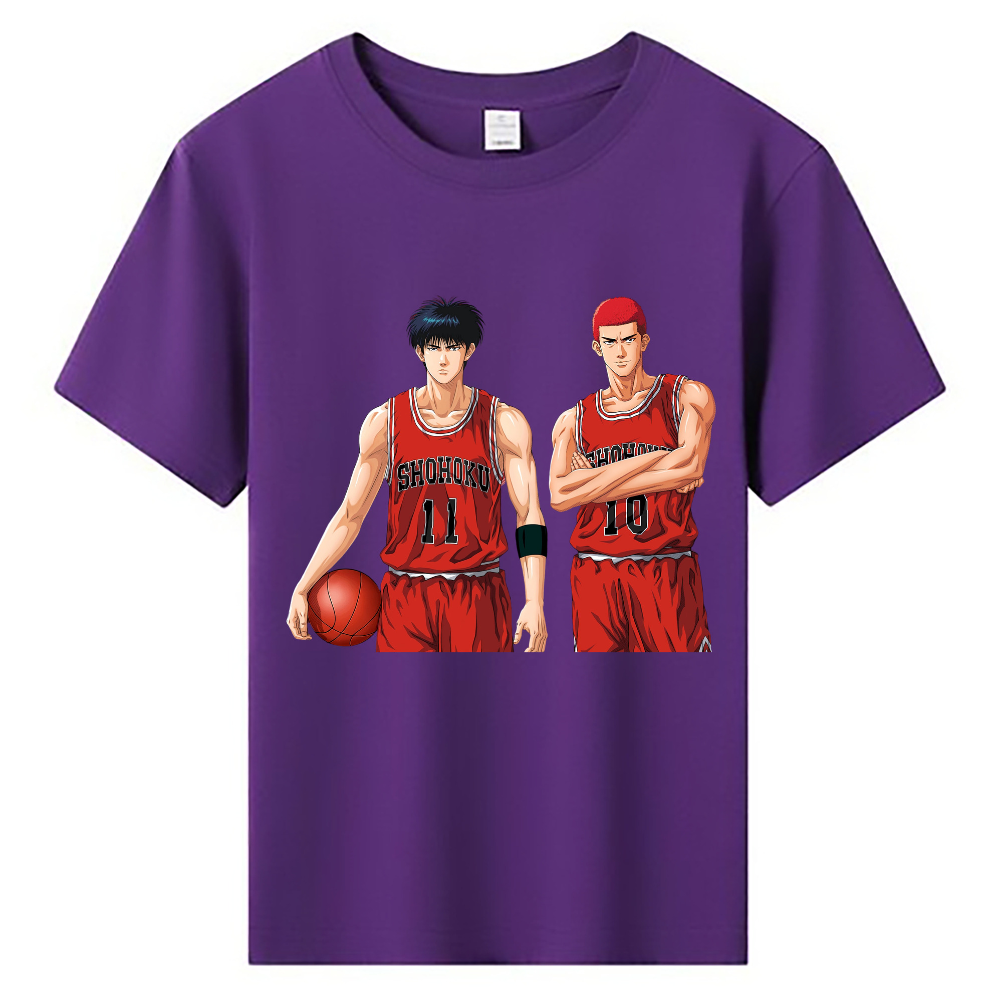 （画像用） SLAM DUNK／スラムダンク 綿100％キッズTシャツ（フロントプリント）