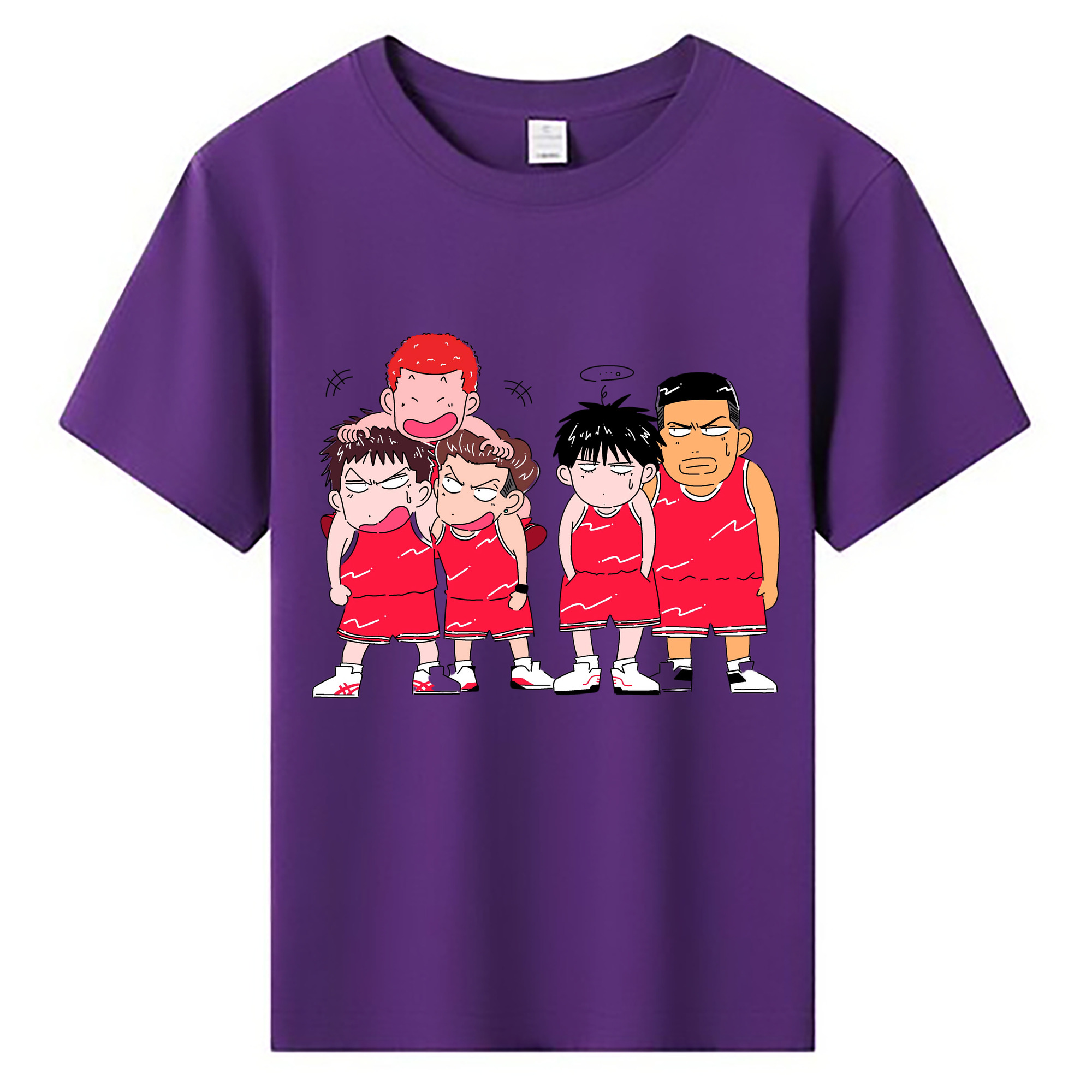 （画像用） SLAM DUNK／スラムダンク 綿100％キッズTシャツ（フロントプリント）