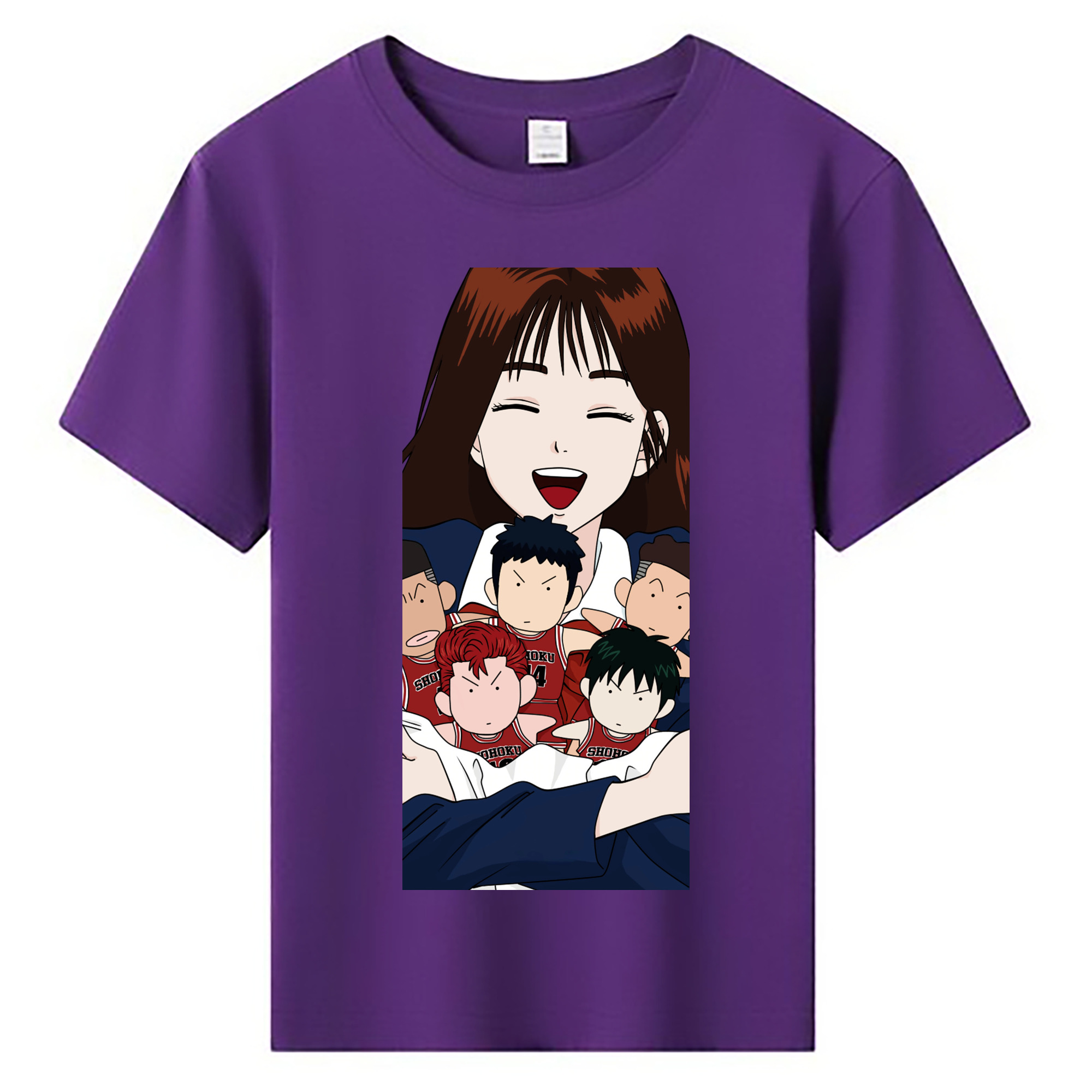 （画像用） SLAM DUNK／スラムダンク 綿100％キッズTシャツ（フロントプリント）