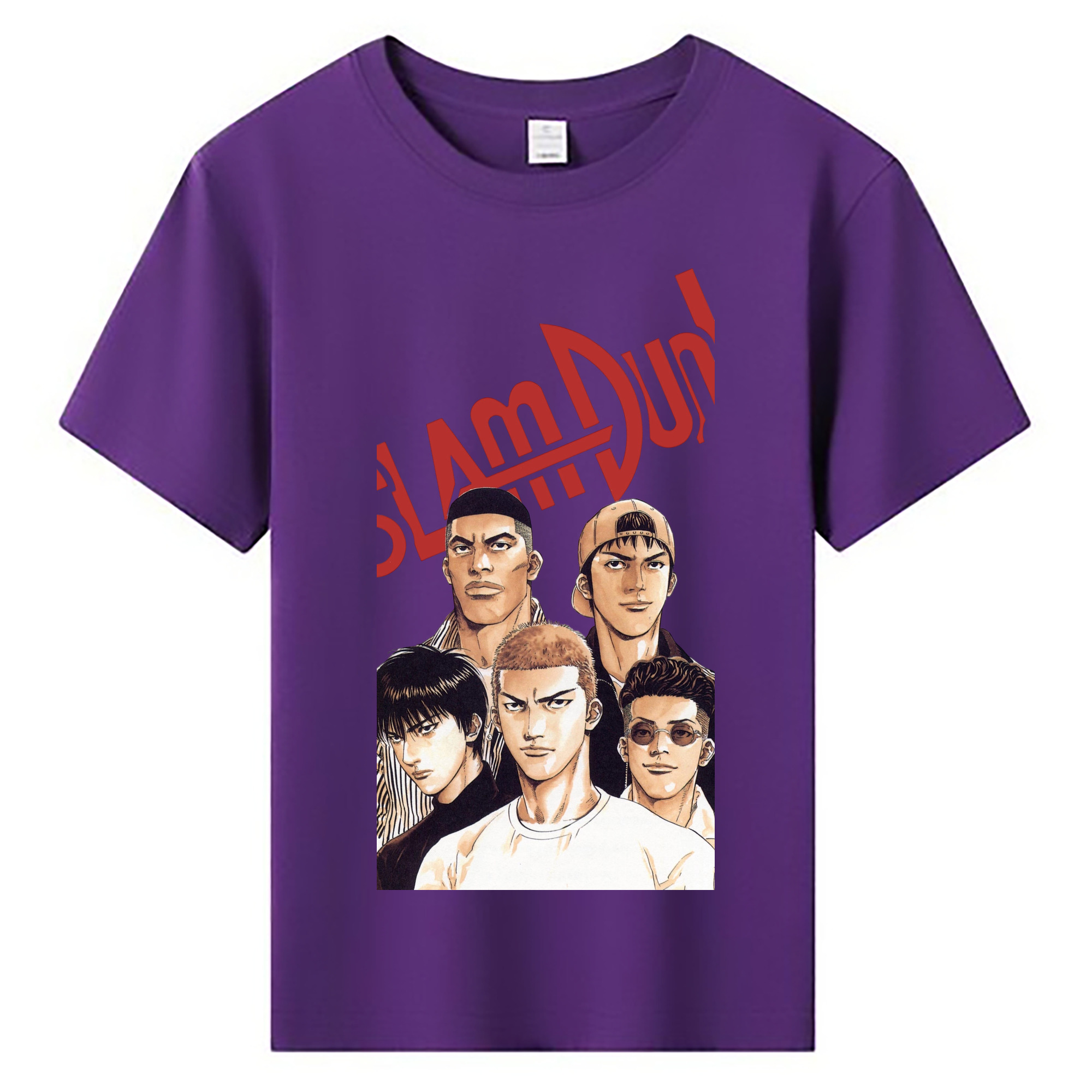 （画像用） SLAM DUNK／スラムダンク 綿100％キッズTシャツ（フロントプリント）
