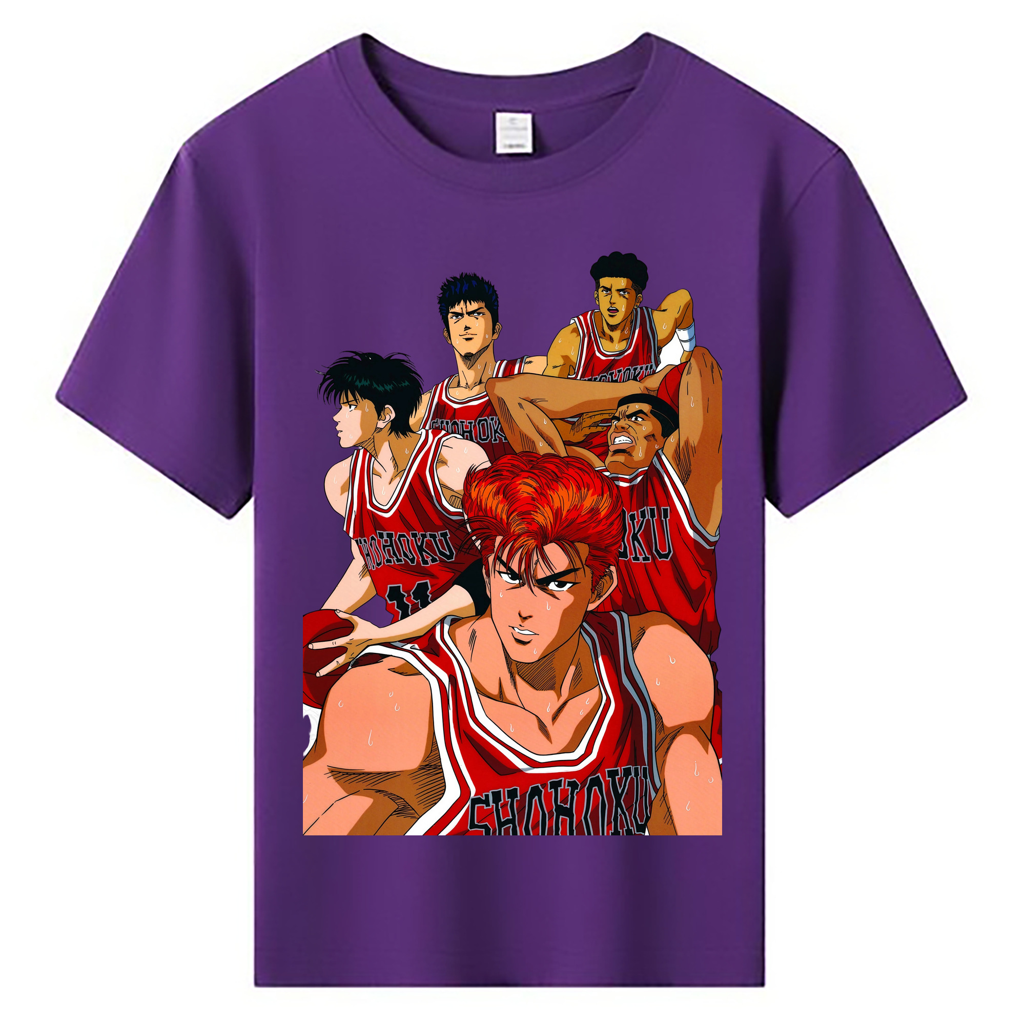 （画像用） SLAM DUNK／スラムダンク 綿100％キッズTシャツ（フロントプリント）