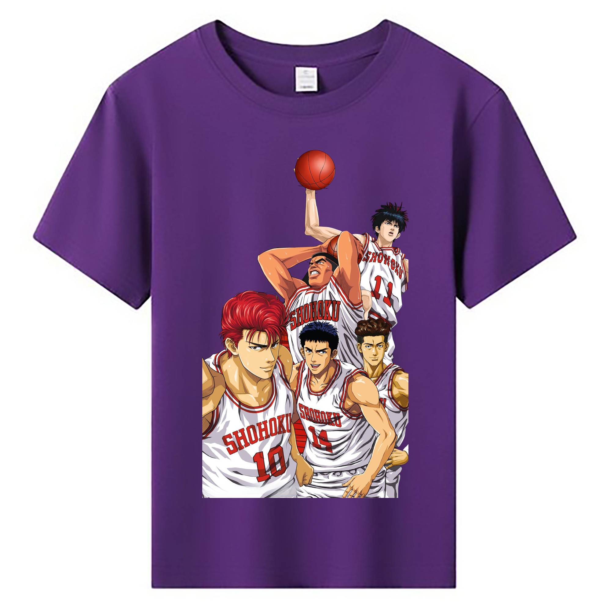 （画像用） SLAM DUNK／スラムダンク 綿100％キッズTシャツ（フロントプリント）