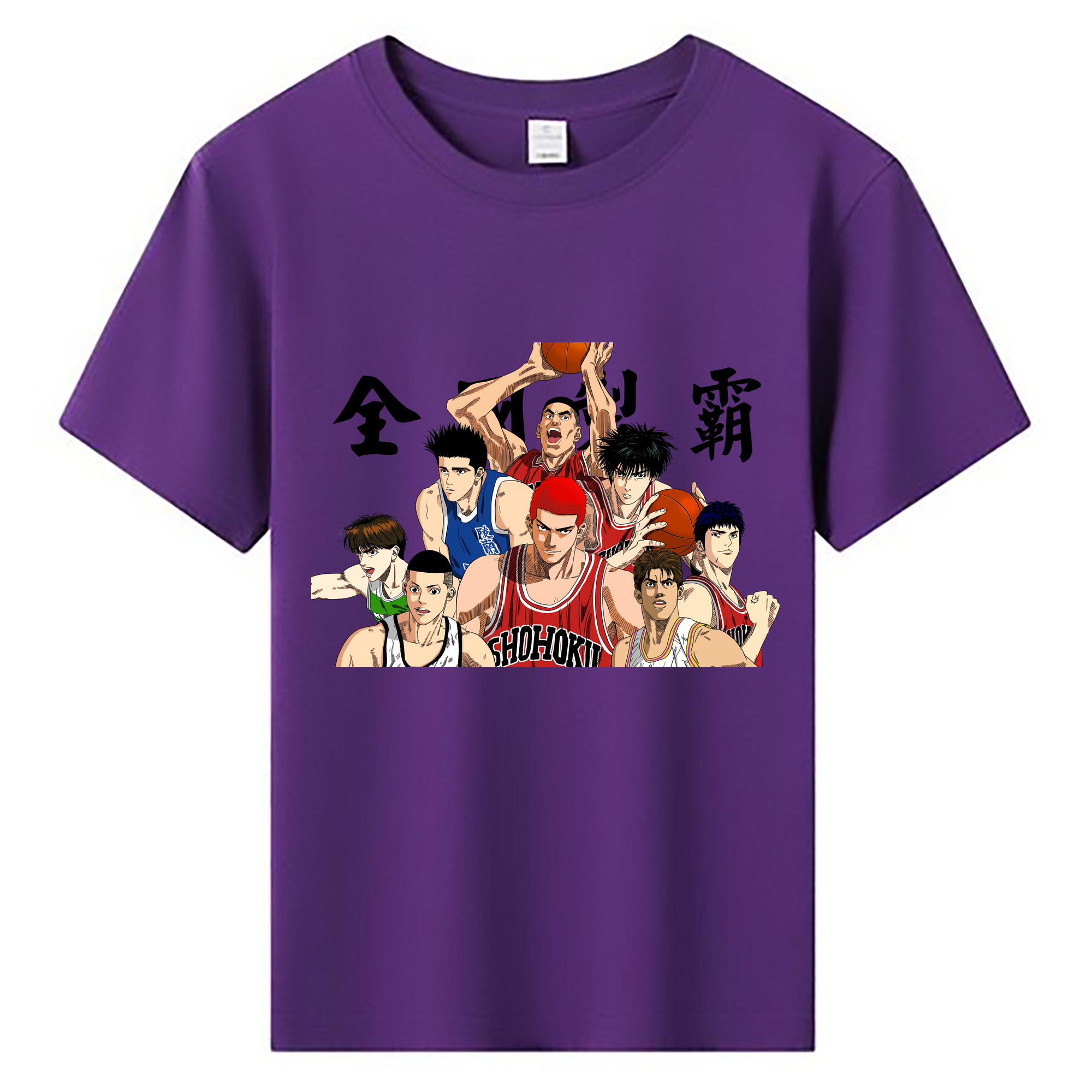 （画像用） SLAM DUNK／スラムダンク 綿100％キッズTシャツ（フロントプリント）