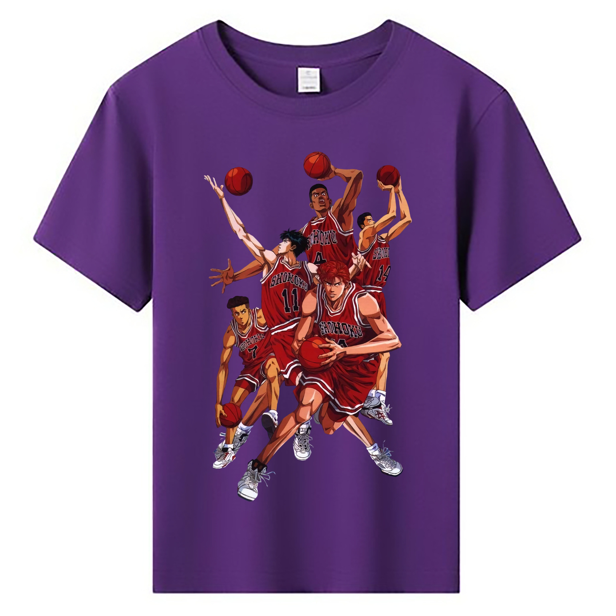 （画像用） SLAM DUNK／スラムダンク 綿100％キッズTシャツ（フロントプリント）