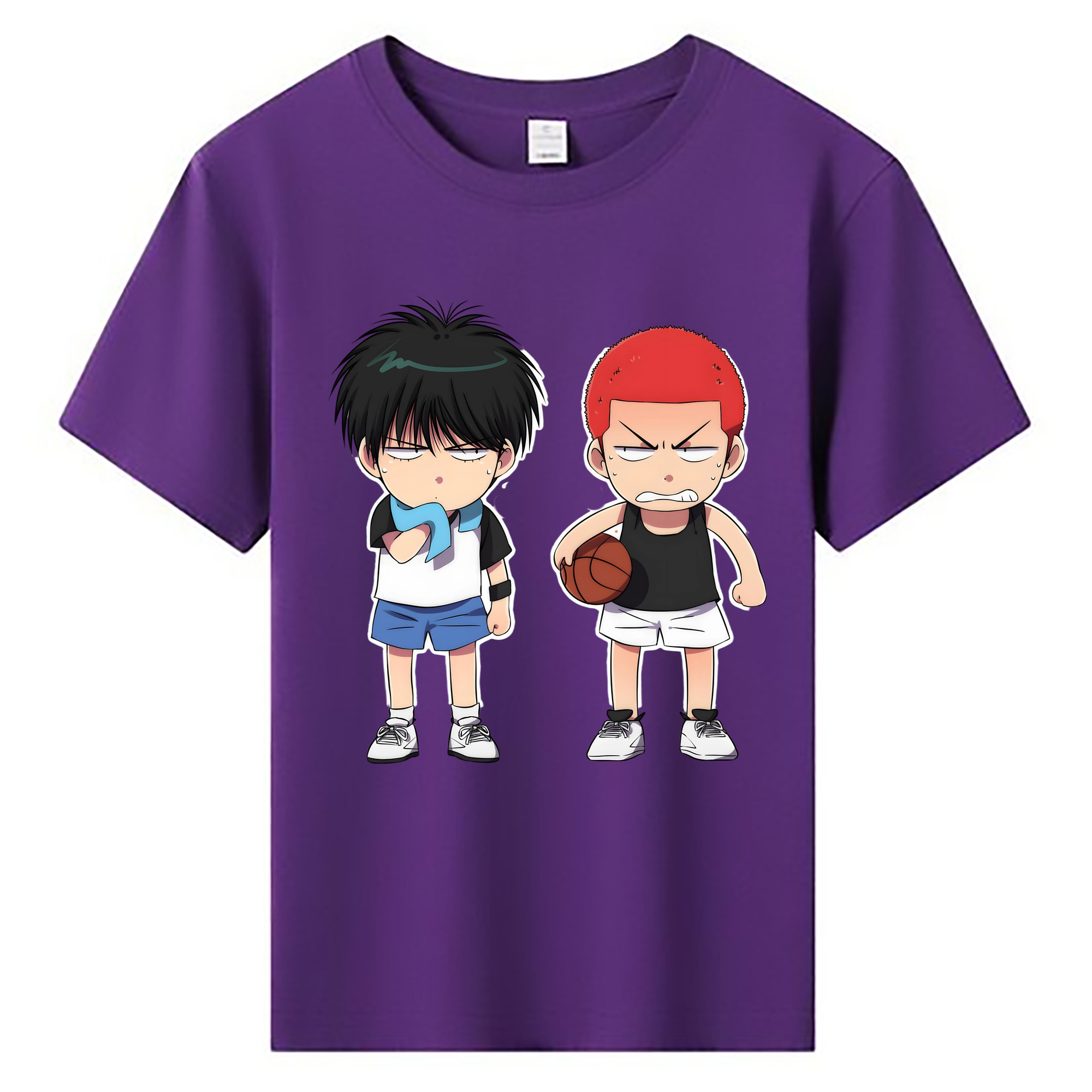 （画像用） SLAM DUNK／スラムダンク 綿100％キッズTシャツ（フロントプリント）