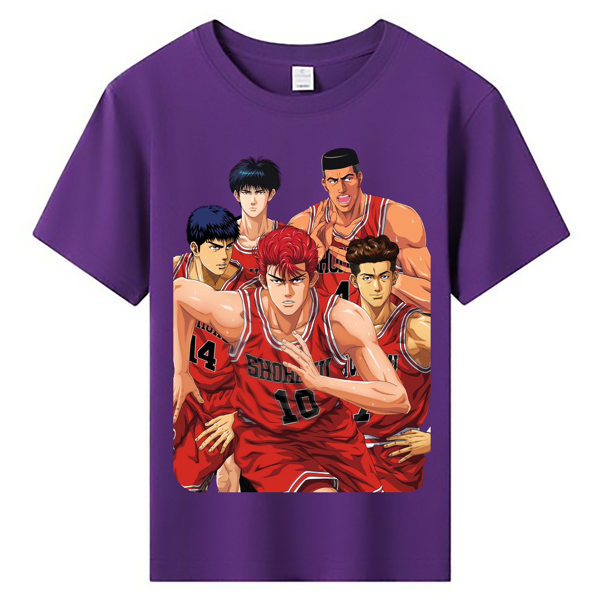 （画像用） SLAM DUNK／スラムダンク 綿100％キッズTシャツ（フロントプリント）
