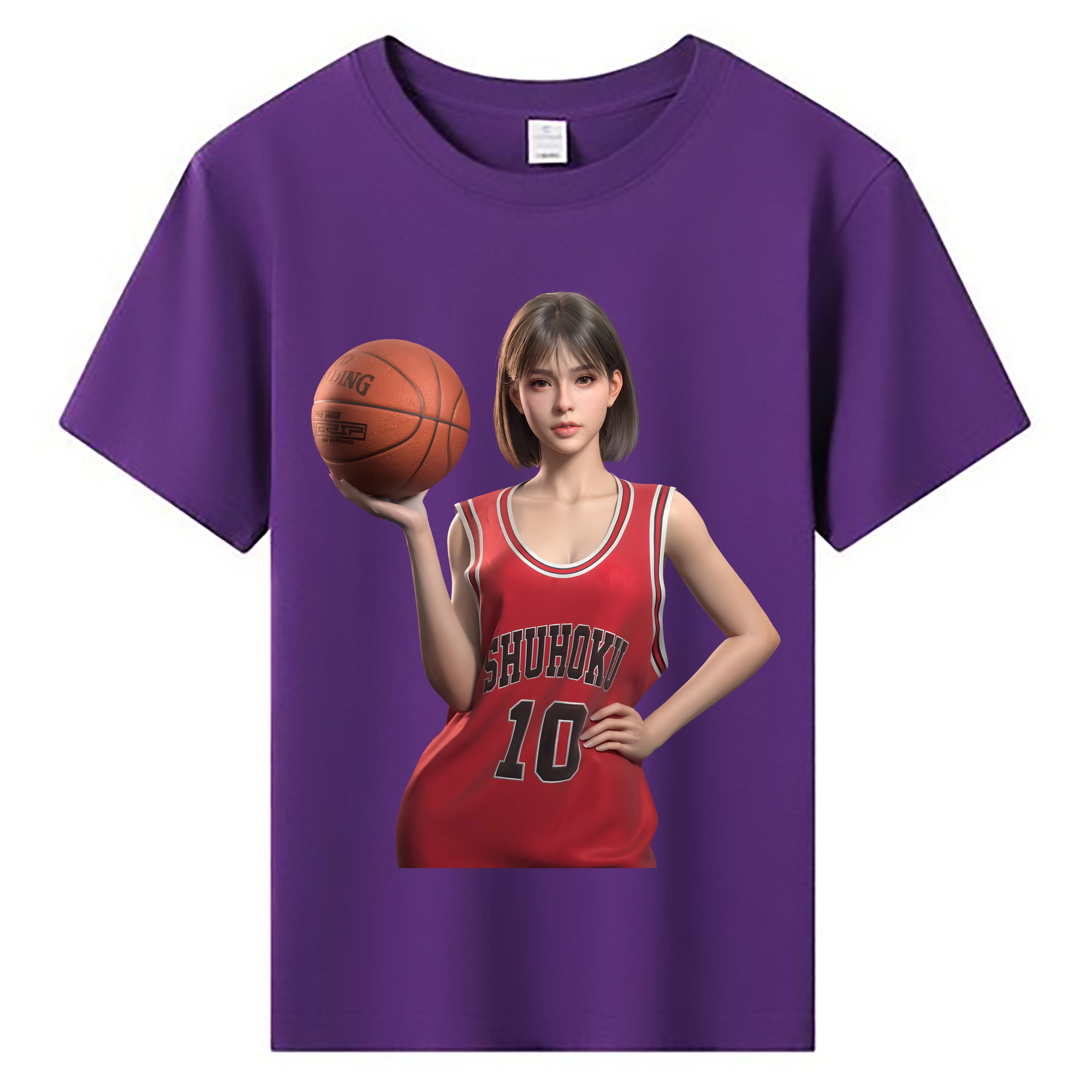 （画像用） SLAM DUNK／スラムダンク 綿100％キッズTシャツ（フロントプリント）