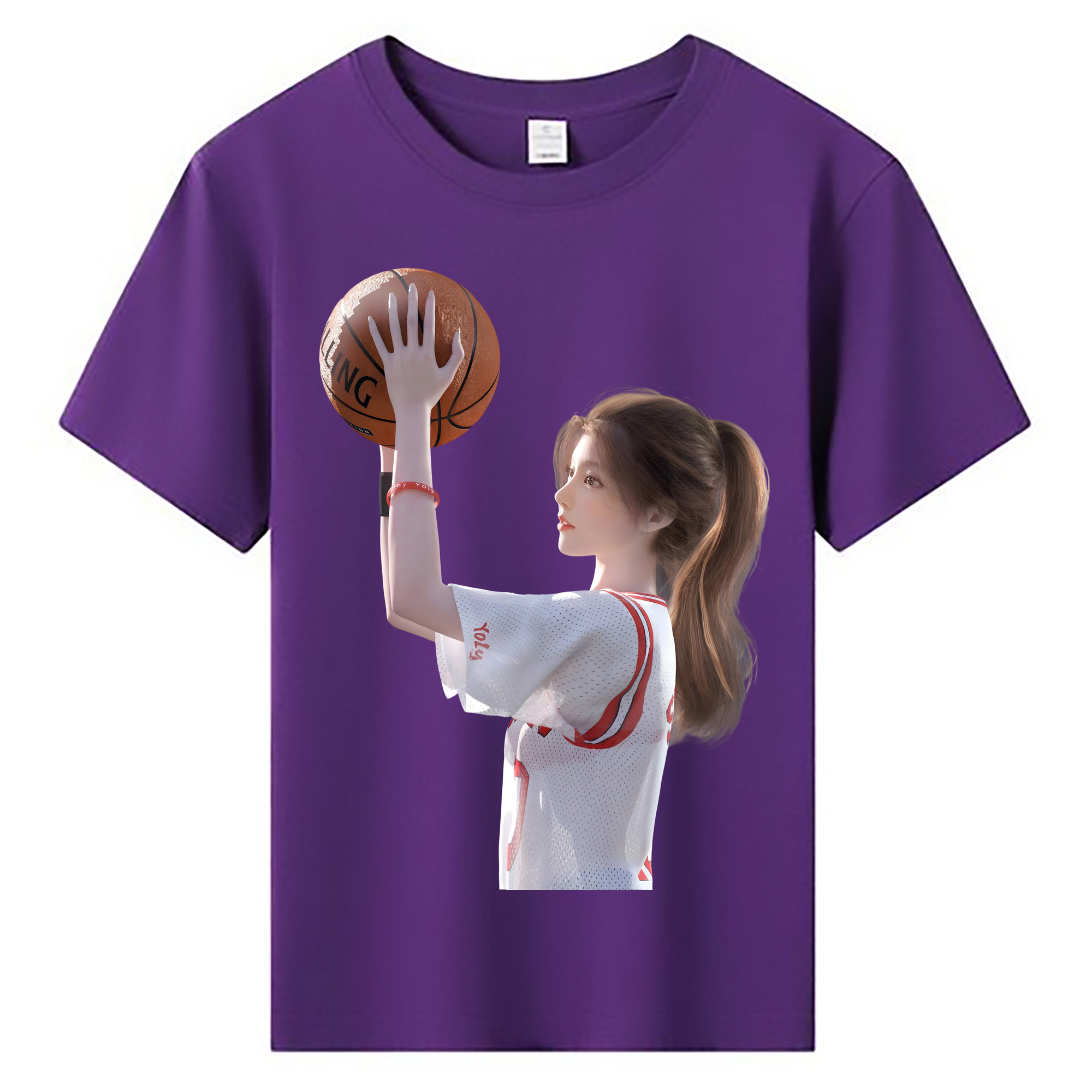 （画像用） SLAM DUNK／スラムダンク 綿100％キッズTシャツ（フロントプリント）