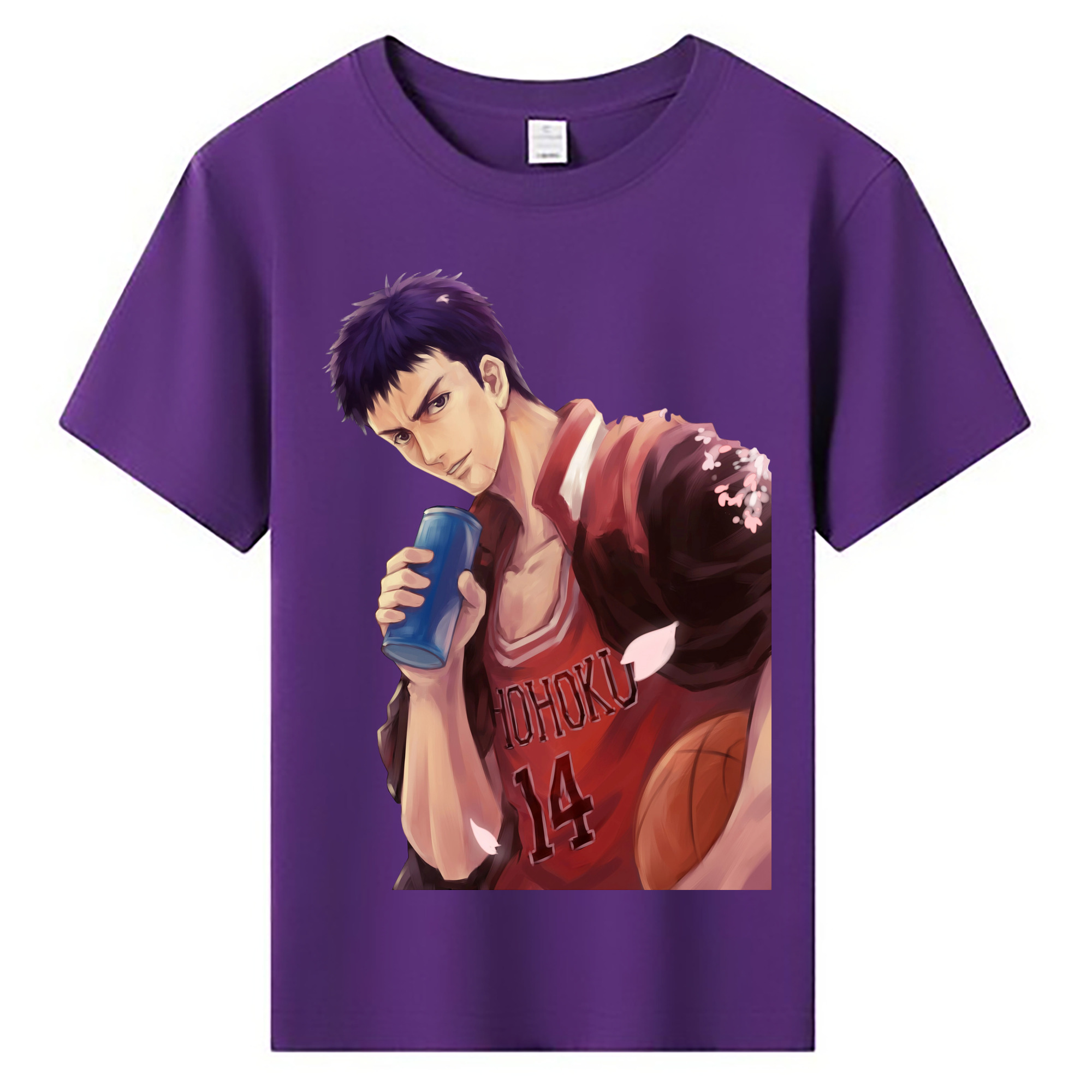 （画像用） SLAM DUNK／スラムダンク 綿100％キッズTシャツ（フロントプリント）