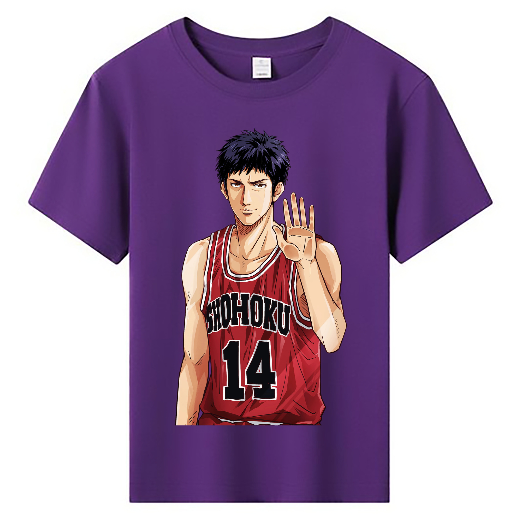 （画像用） SLAM DUNK／スラムダンク 綿100％キッズTシャツ（フロントプリント）