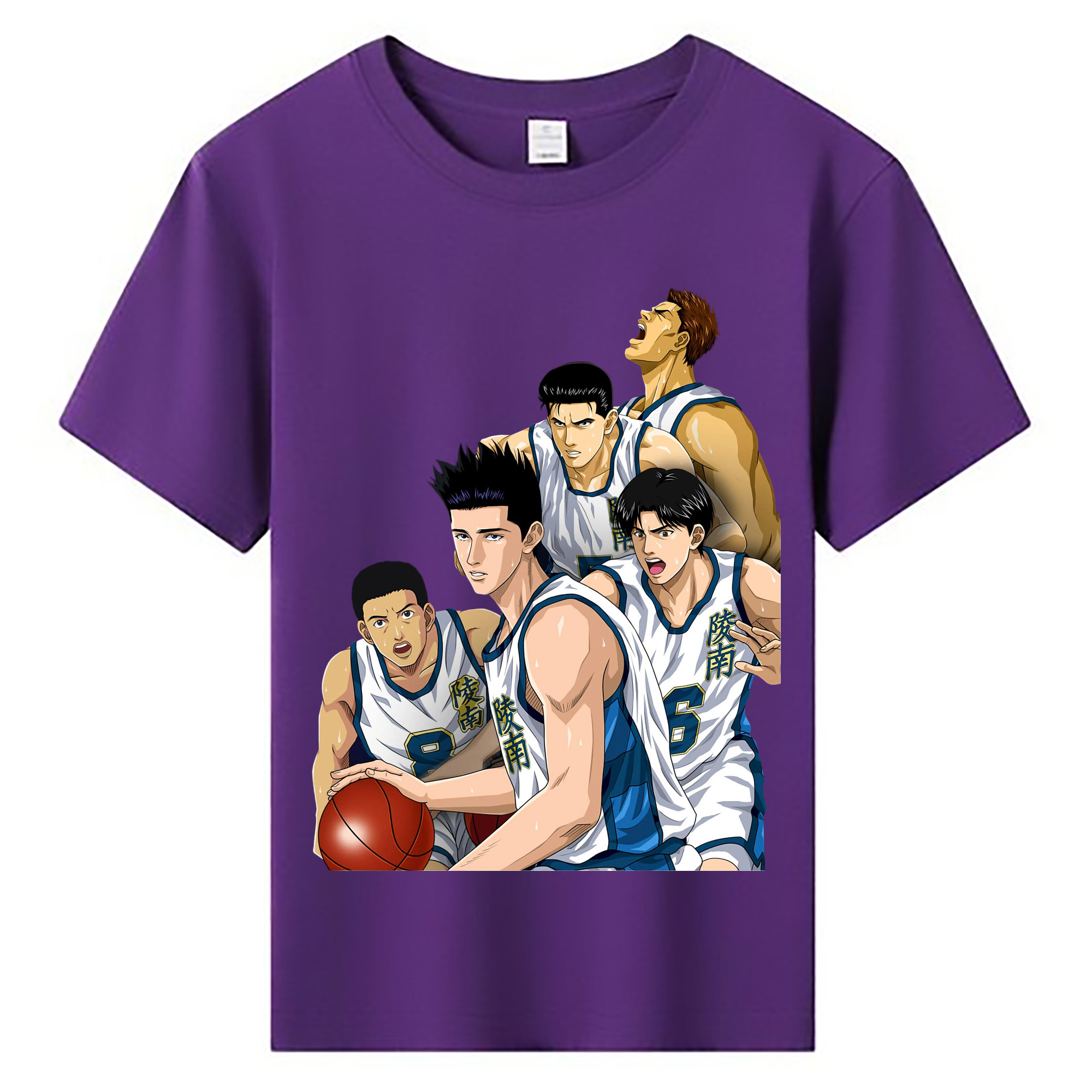 （画像用） SLAM DUNK／スラムダンク 綿100％キッズTシャツ（フロントプリント）