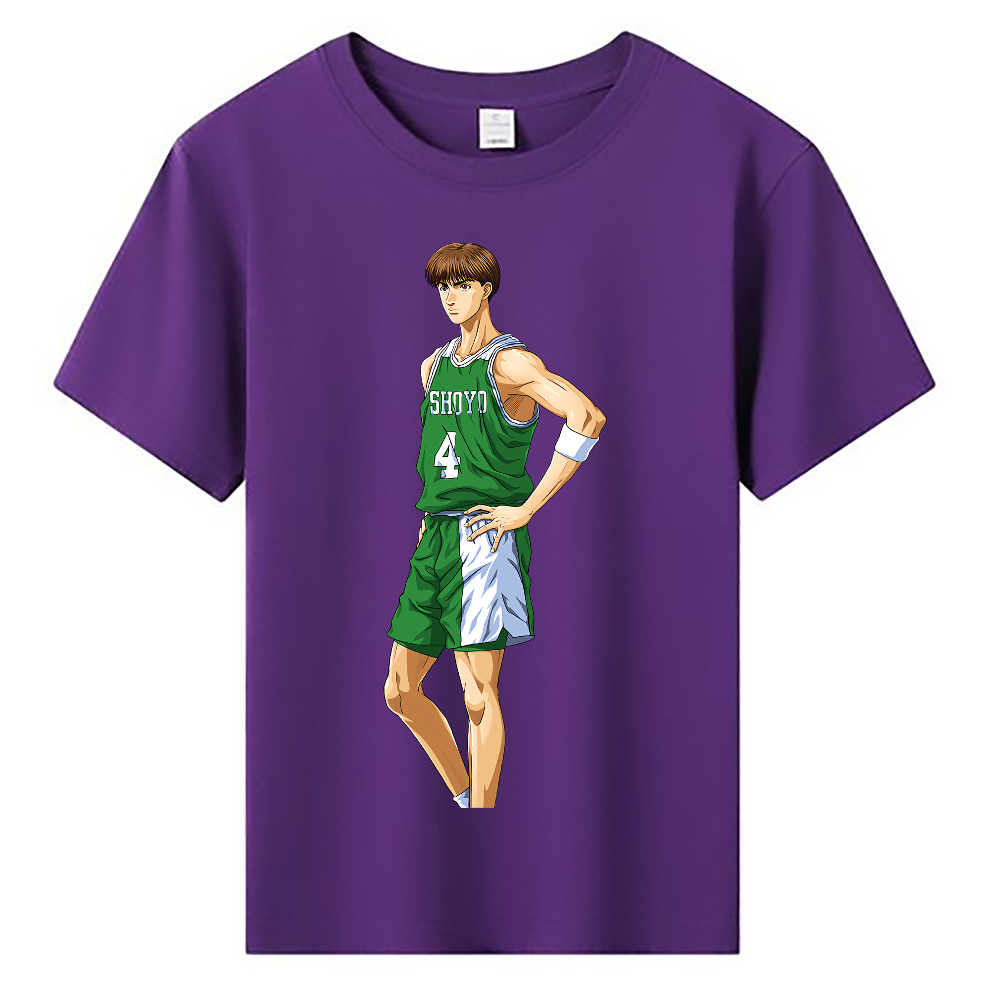 （画像用） SLAM DUNK／スラムダンク 綿100％キッズTシャツ（フロントプリント）