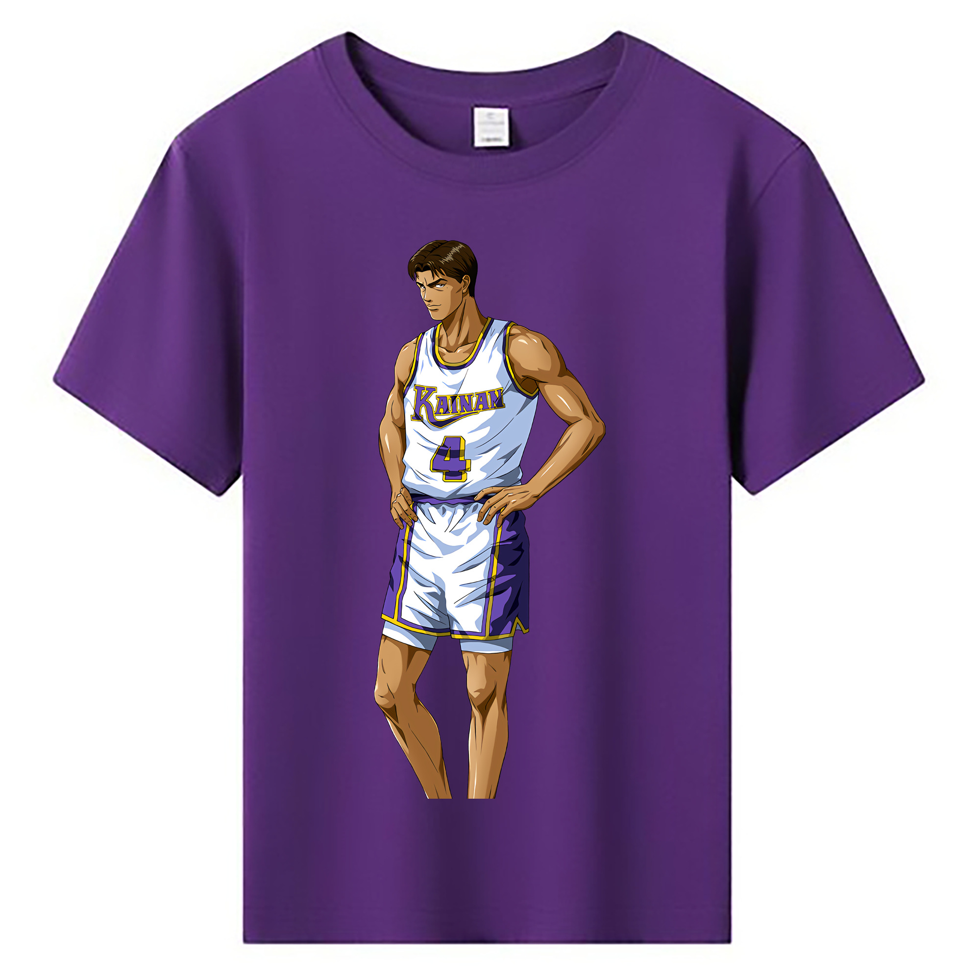 （画像用） SLAM DUNK／スラムダンク 綿100％キッズTシャツ（フロントプリント）