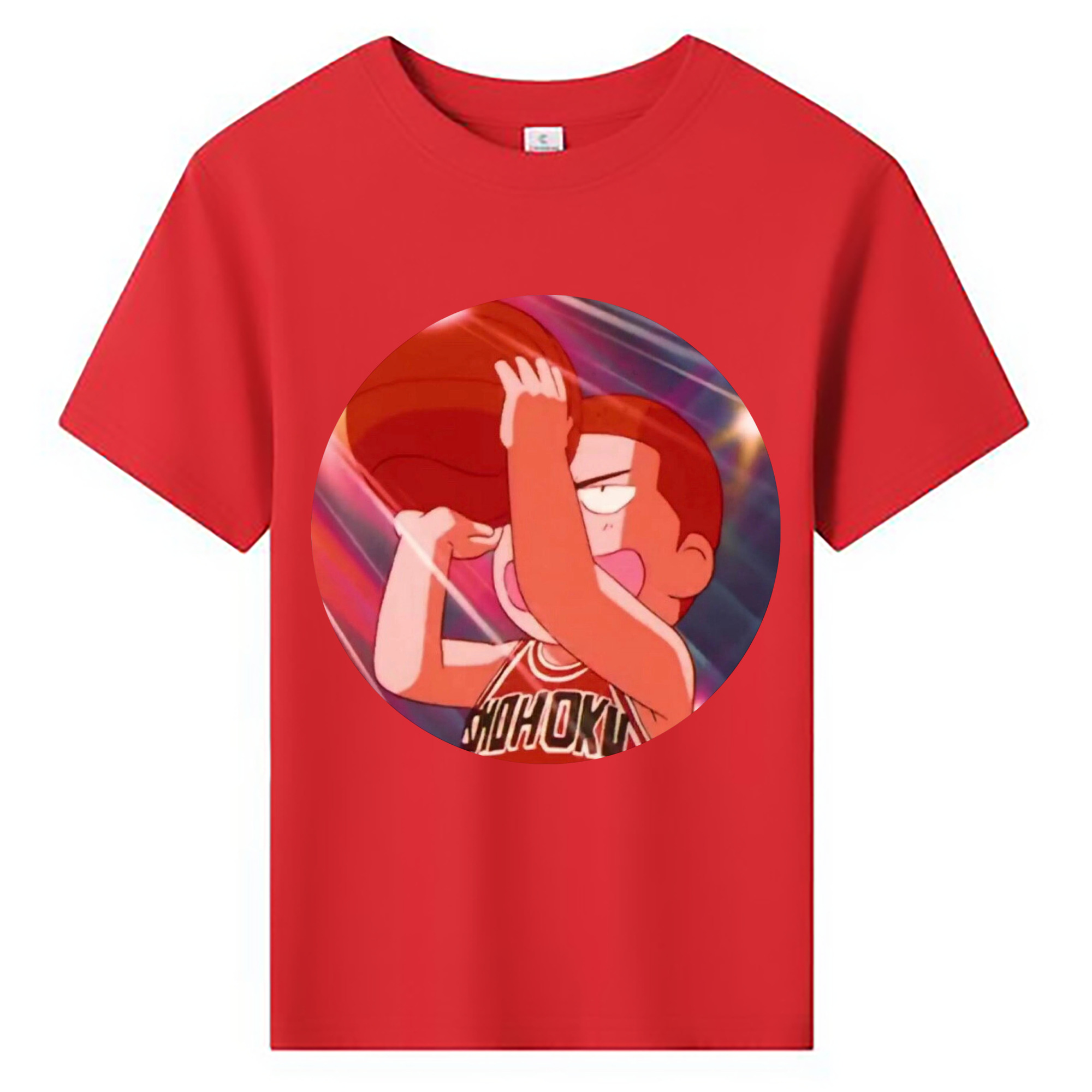 （画像用） SLAM DUNK／スラムダンク 綿100％キッズTシャツ（フロントプリント）